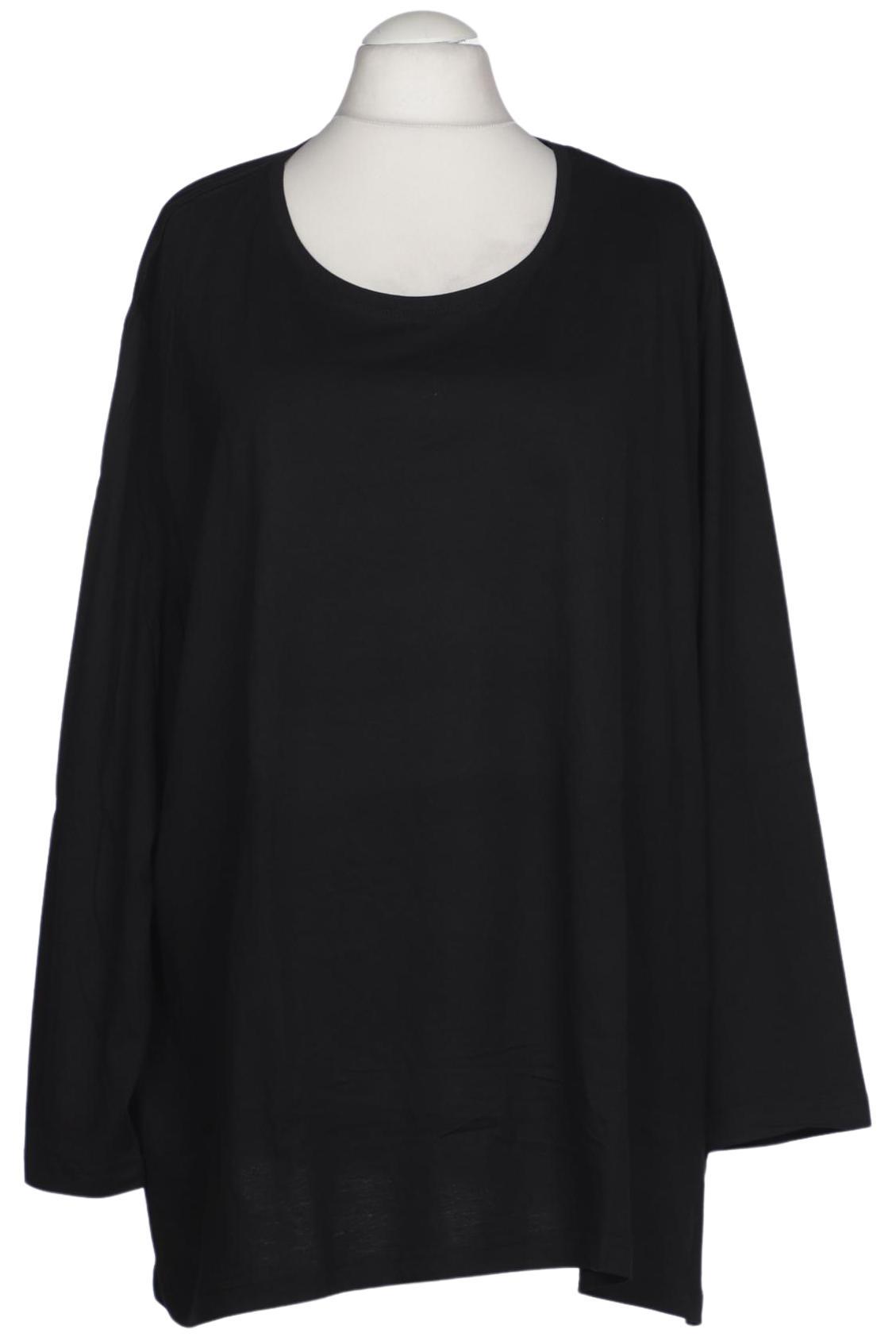 

Ulla Popken Damen Langarmshirt, schwarz, Gr. 58