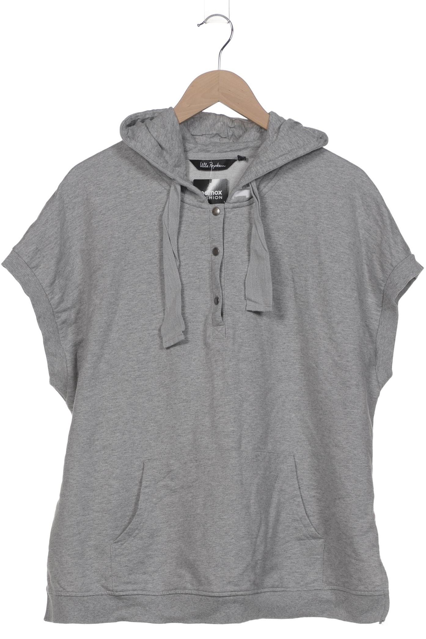 

Ulla Popken Damen Kapuzenpullover, grau, Gr. 50