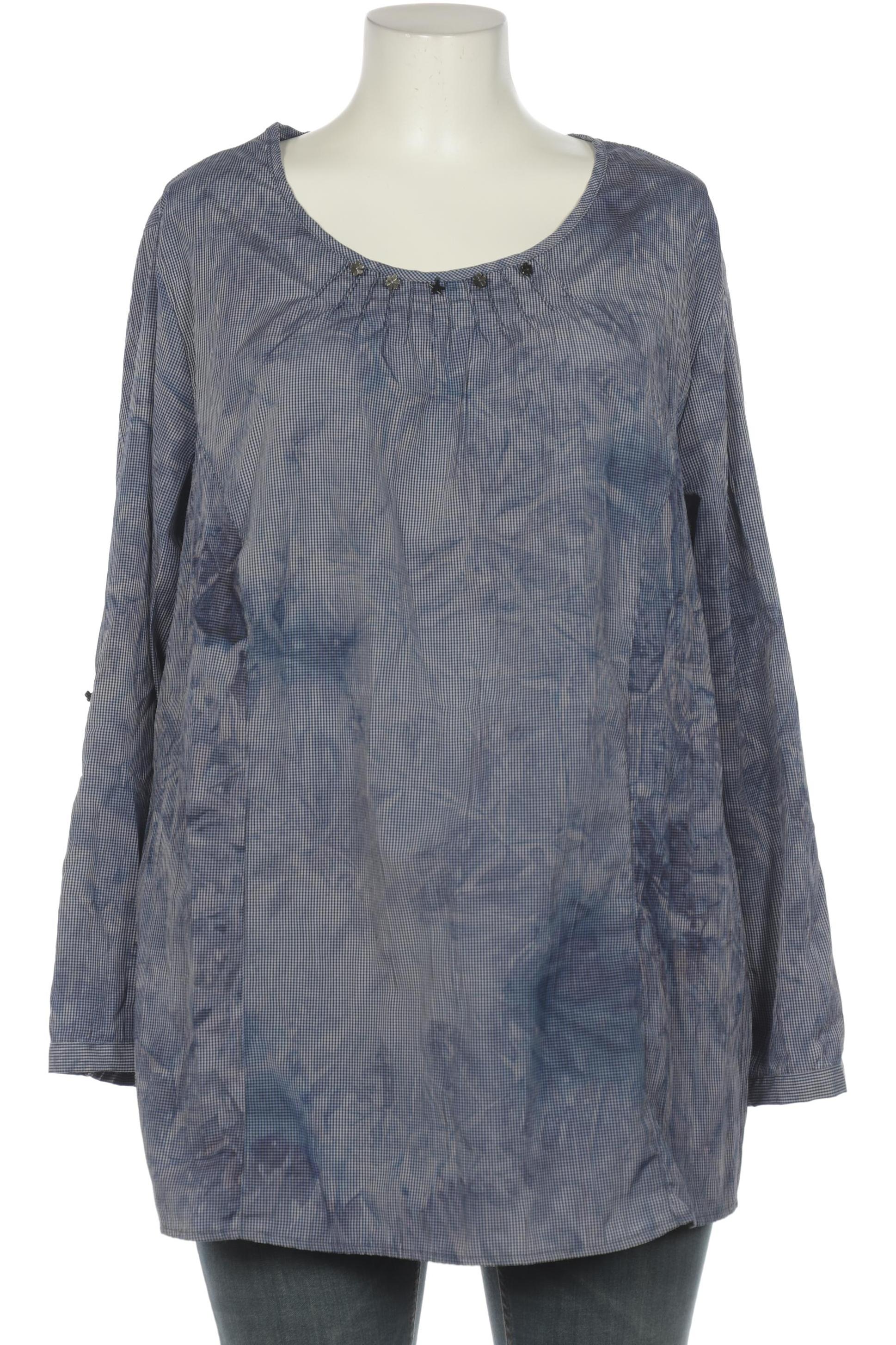 

Ulla Popken Damen Bluse, blau, Gr. 50