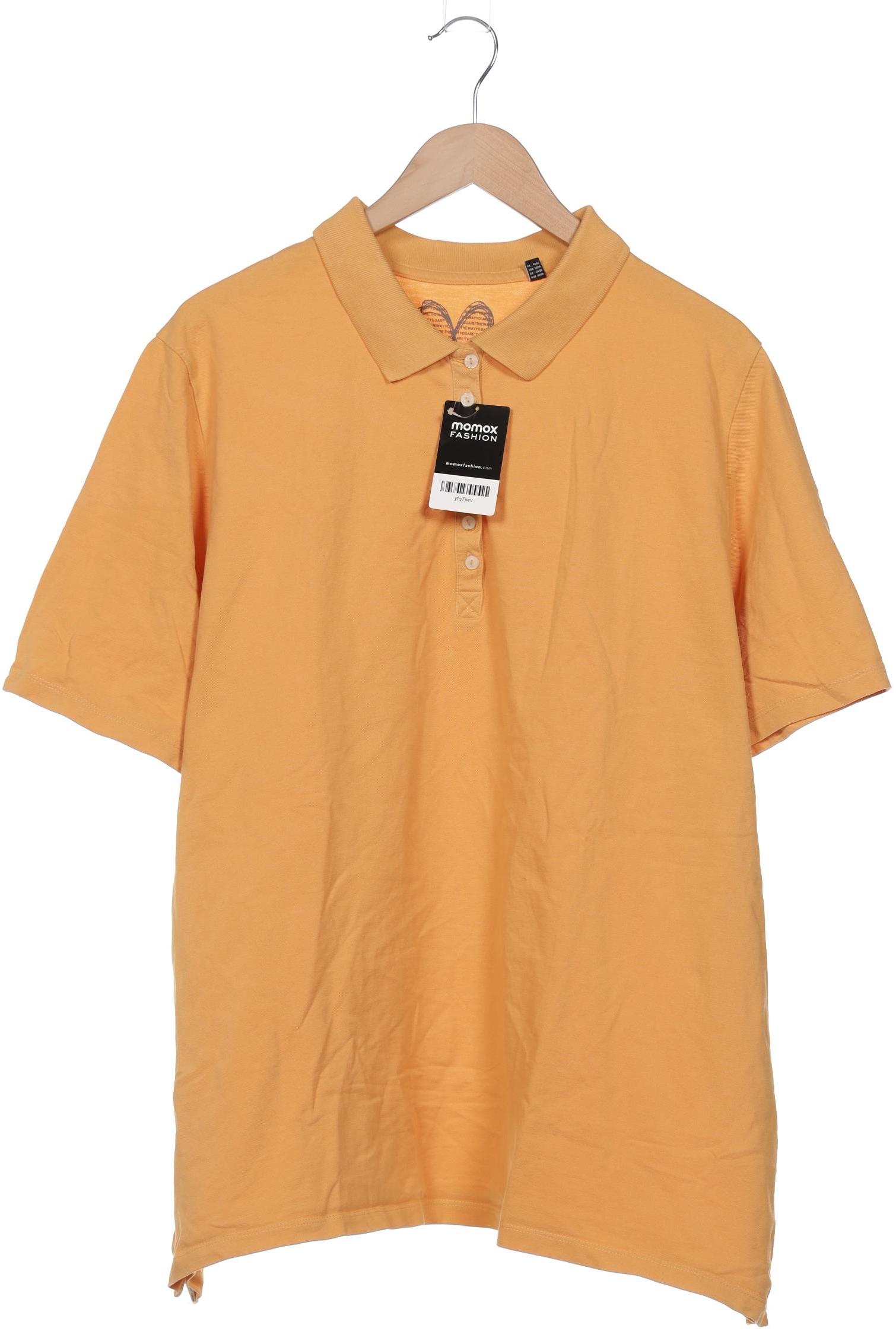 

Ulla Popken Damen Poloshirt, orange, Gr. 50