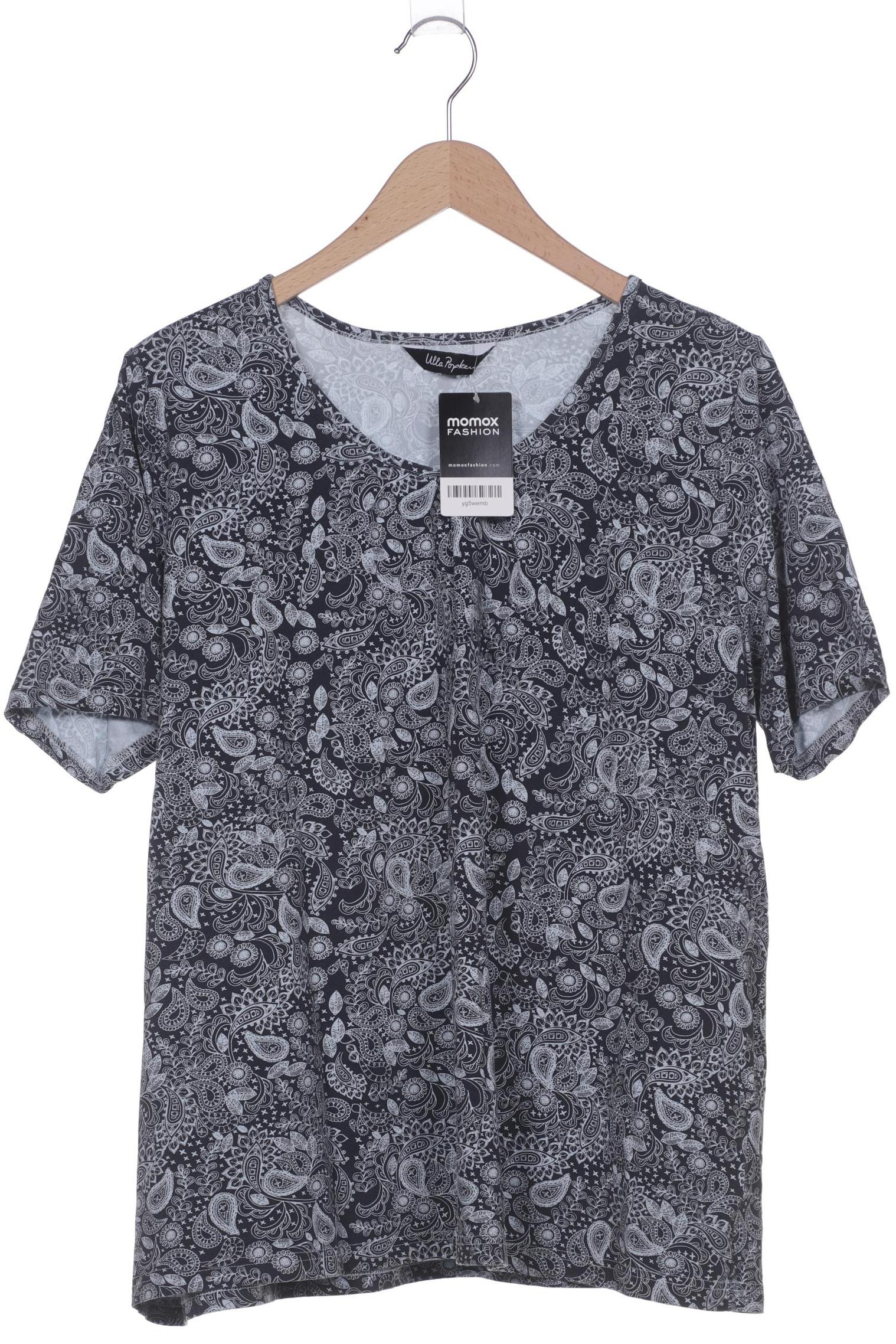 

Ulla Popken Damen T-Shirt, schwarz, Gr. 52