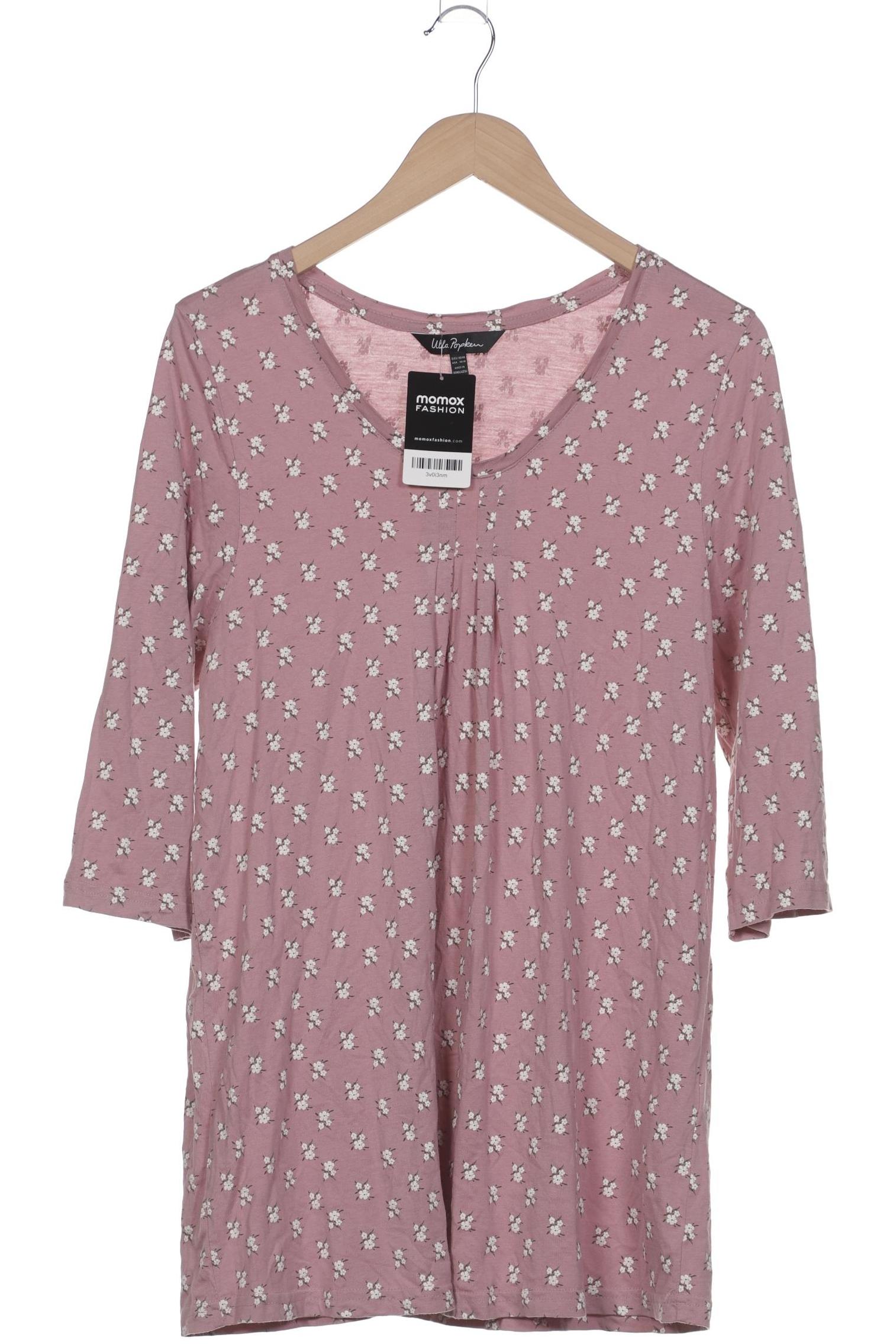 

Ulla Popken Damen Langarmshirt, pink, Gr. 46