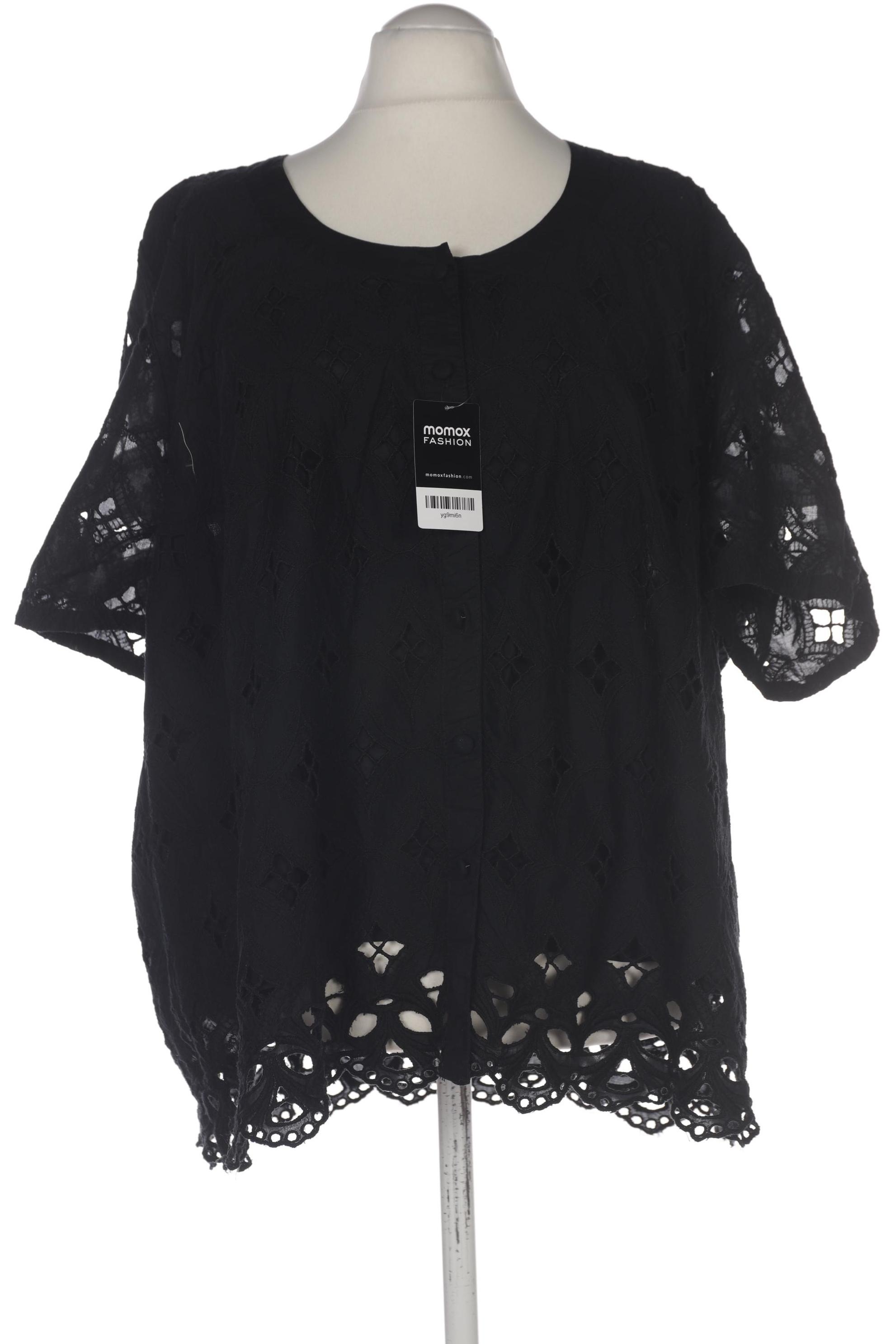

Ulla Popken Damen Bluse, schwarz, Gr. 54