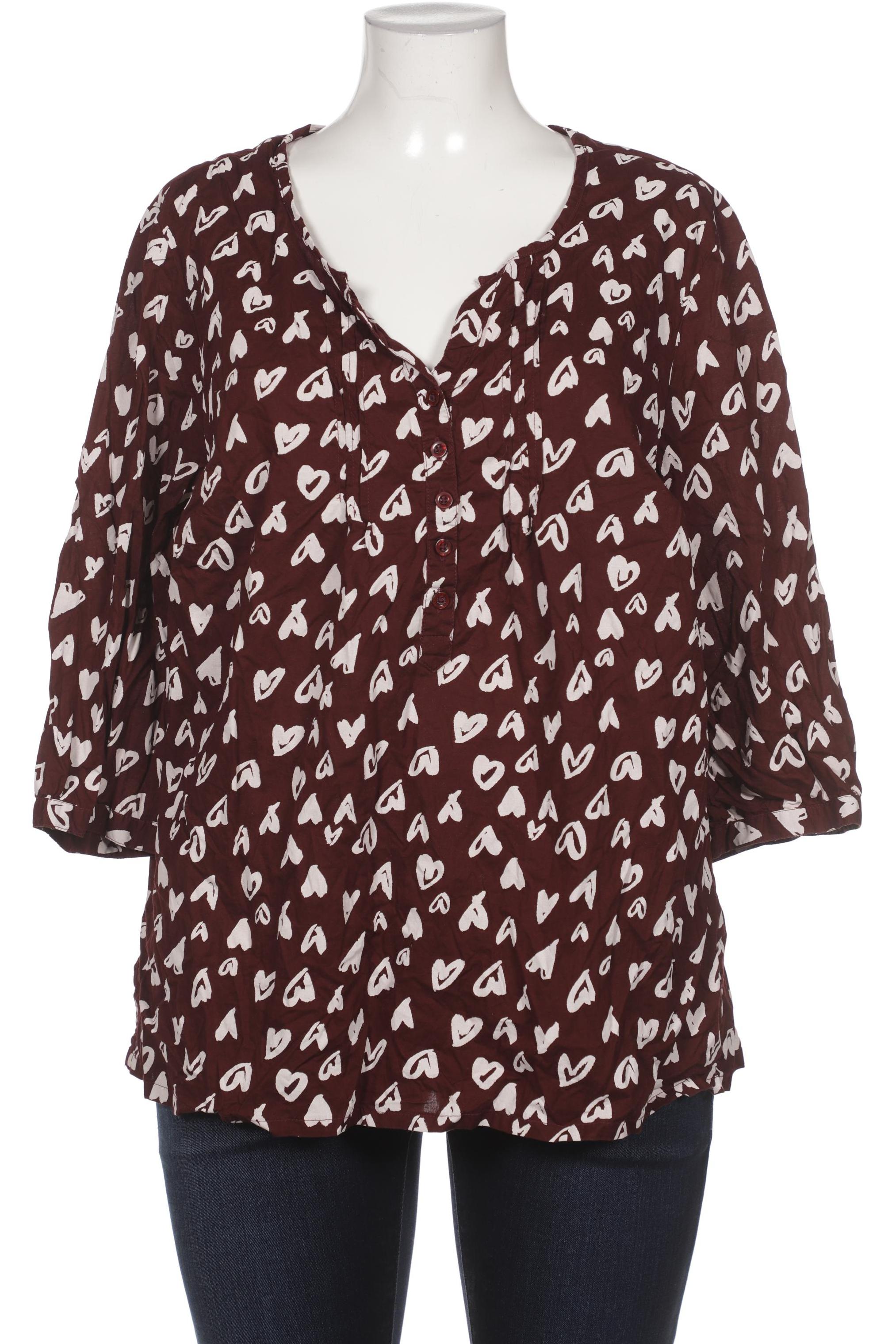 

Ulla Popken Damen Bluse, bordeaux