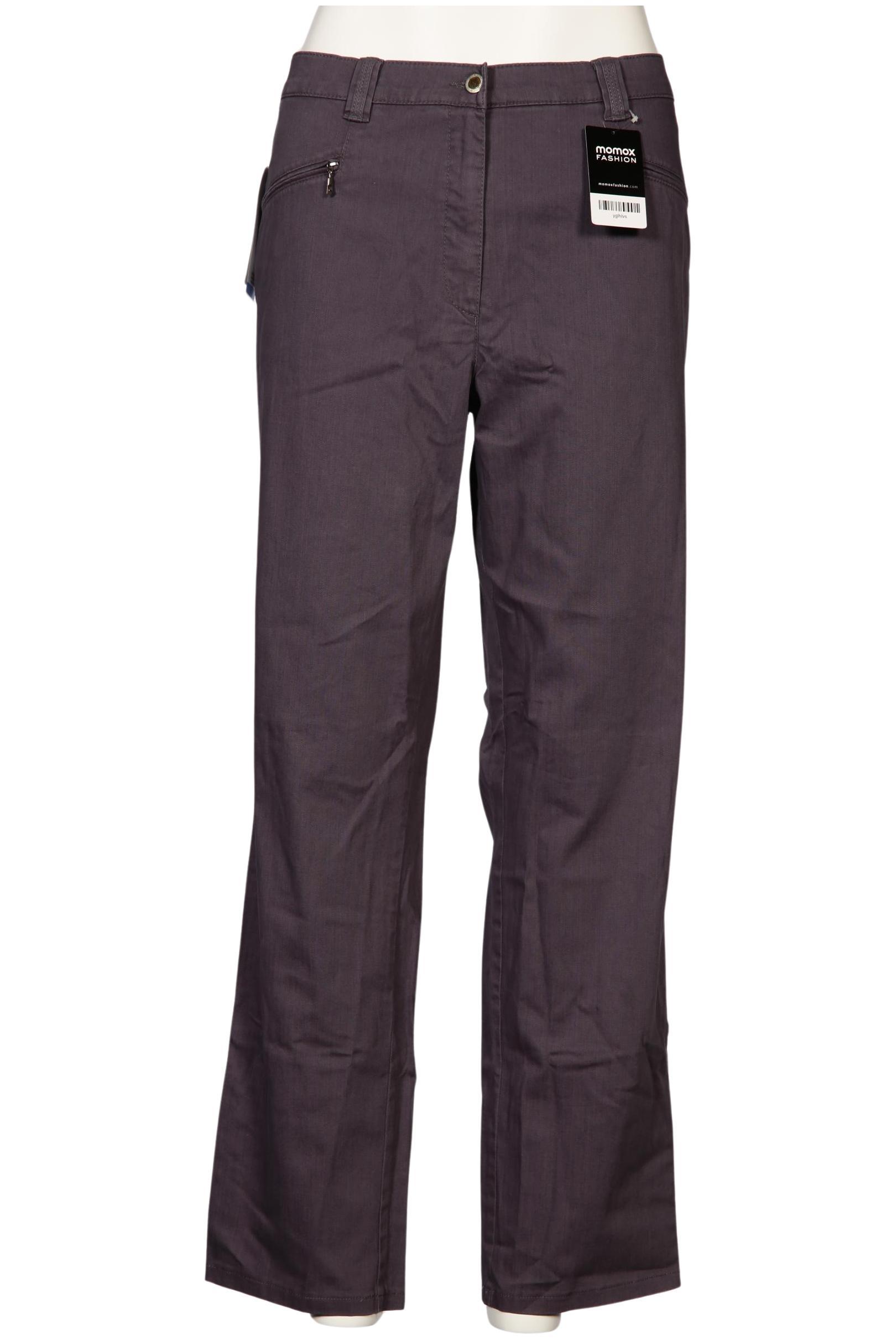 

Ulla Popken Damen Stoffhose, flieder, Gr. 48