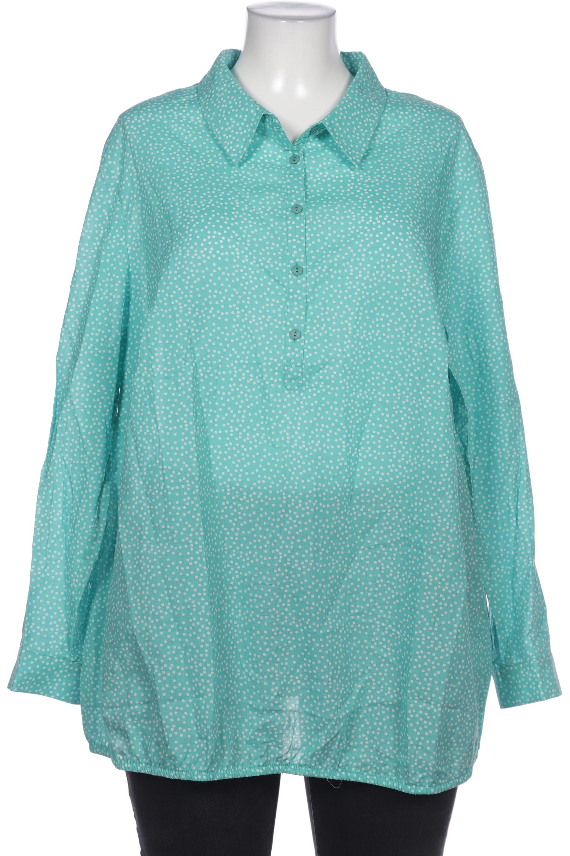 

Ulla Popken Damen Bluse, türkis, Gr. 50