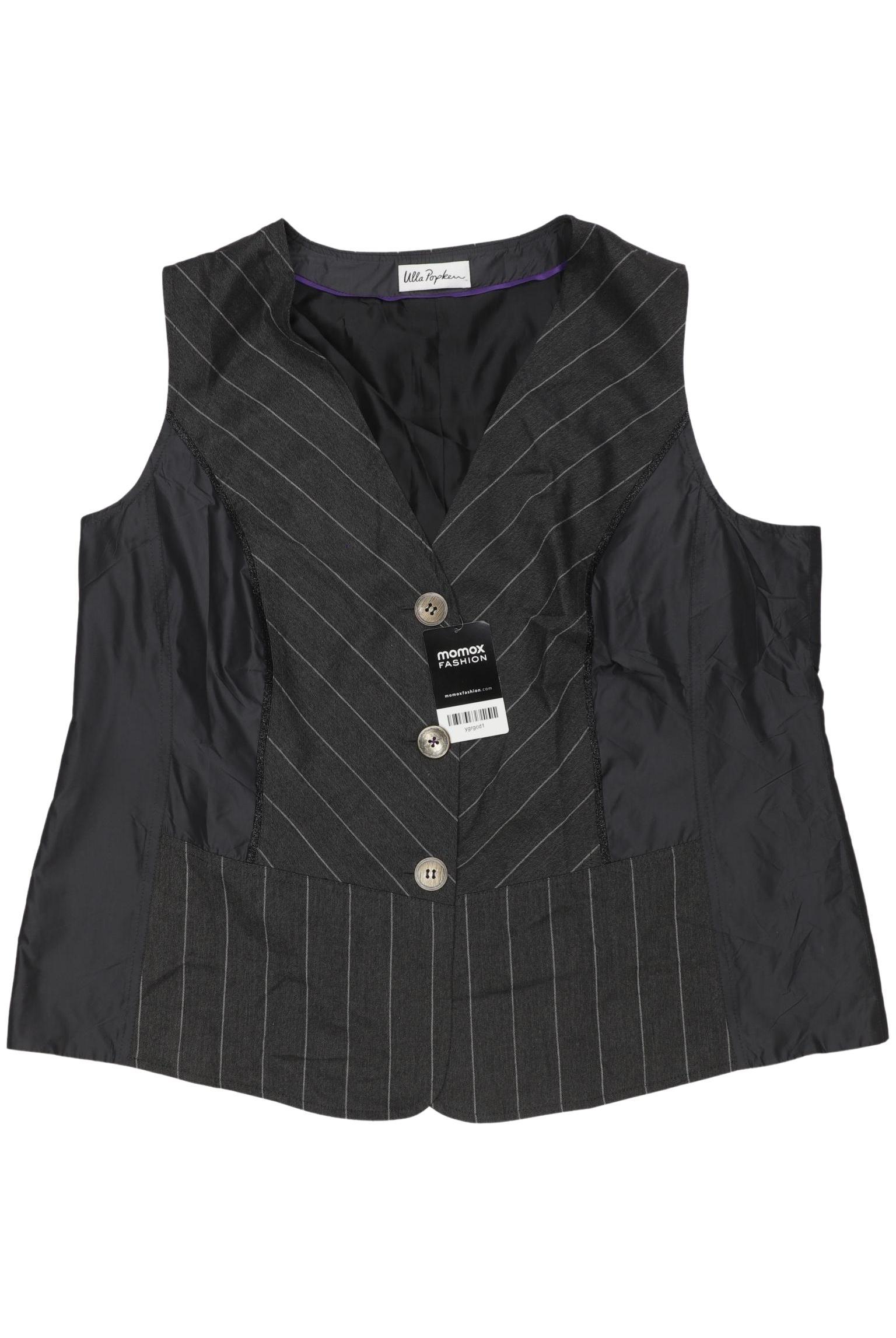 

Ulla Popken Damen Weste, schwarz, Gr. 48