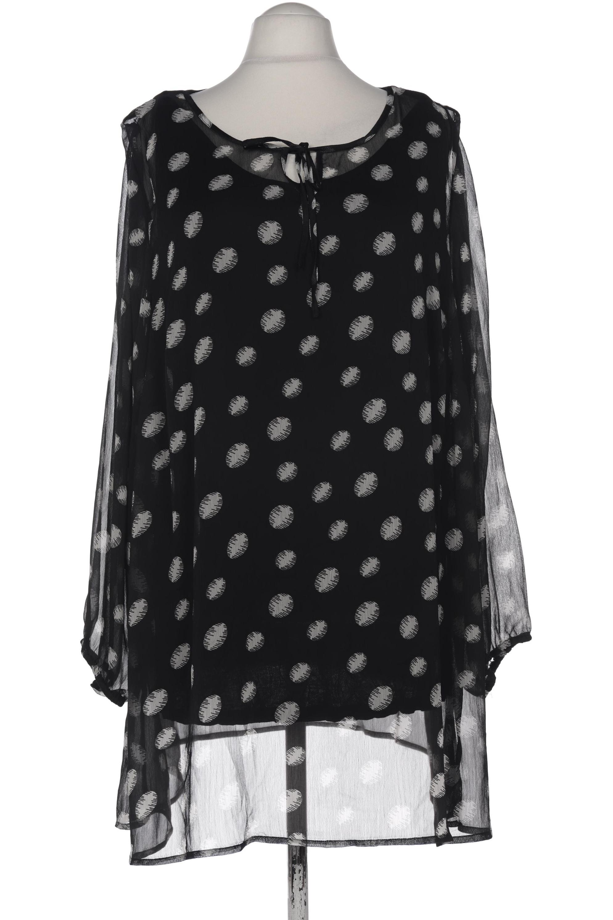 

Ulla Popken Damen Bluse, schwarz, Gr. 54