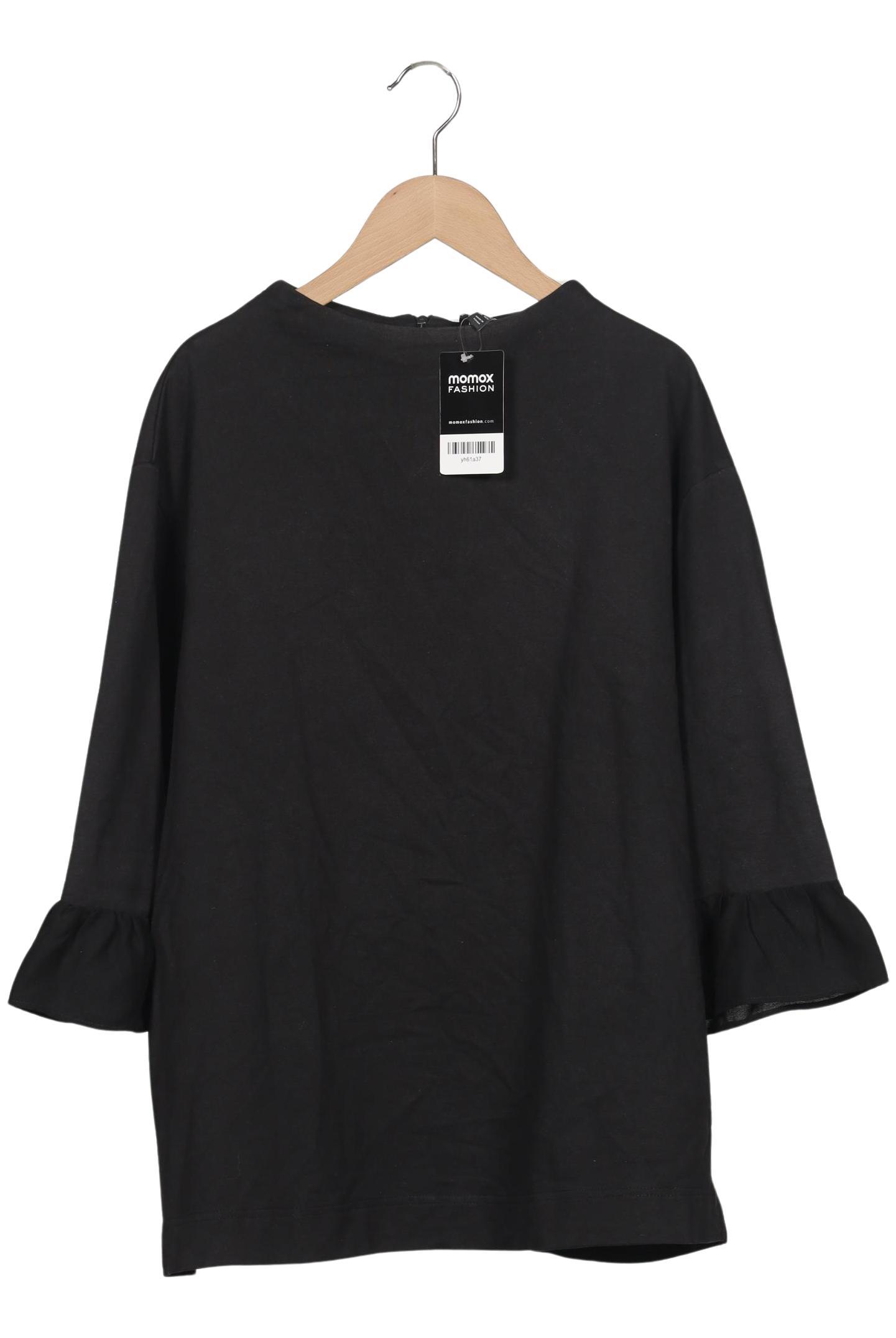 

Ulla Popken Damen Langarmshirt, schwarz, Gr. 46