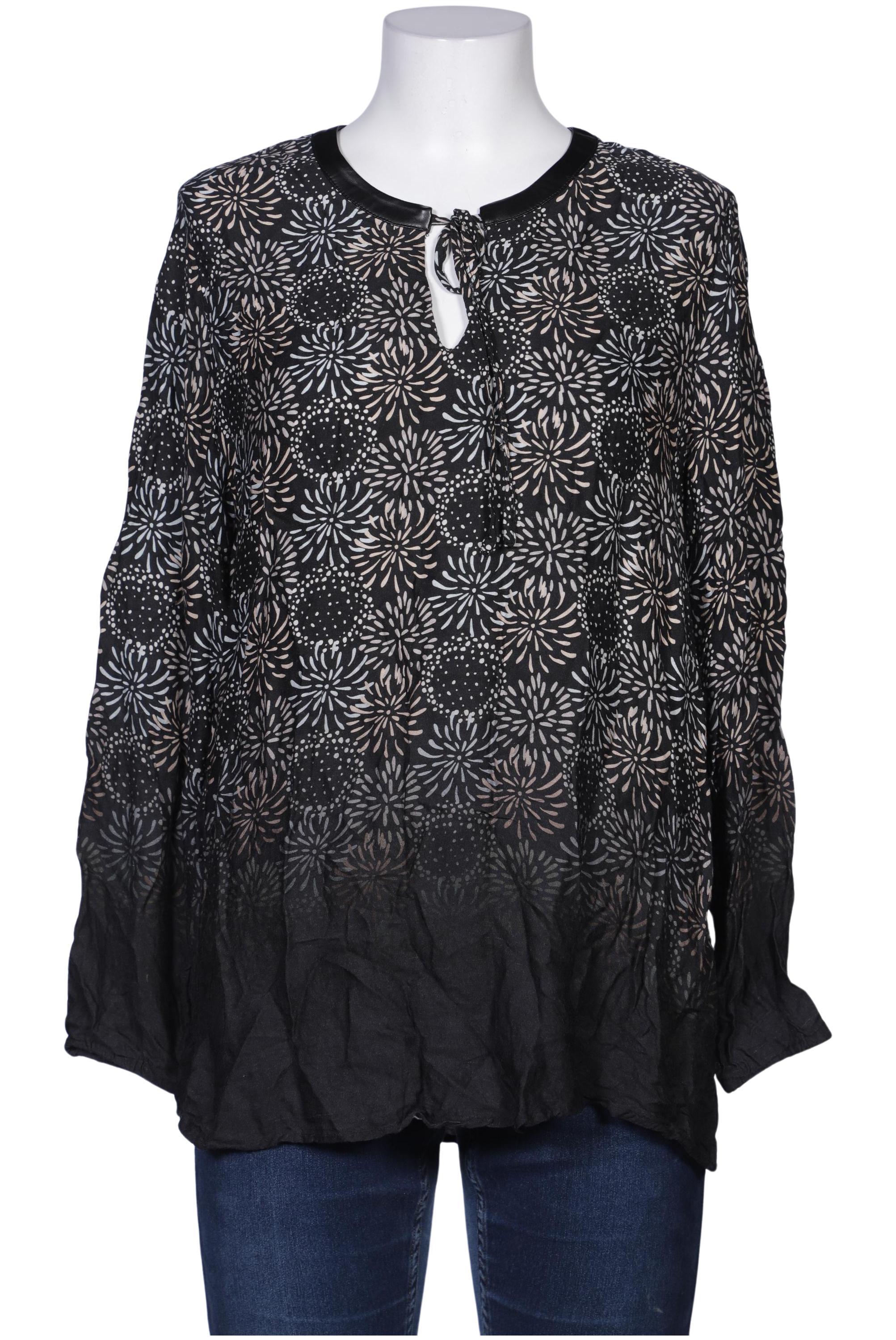 

Ulla Popken Damen Bluse, schwarz, Gr. 42