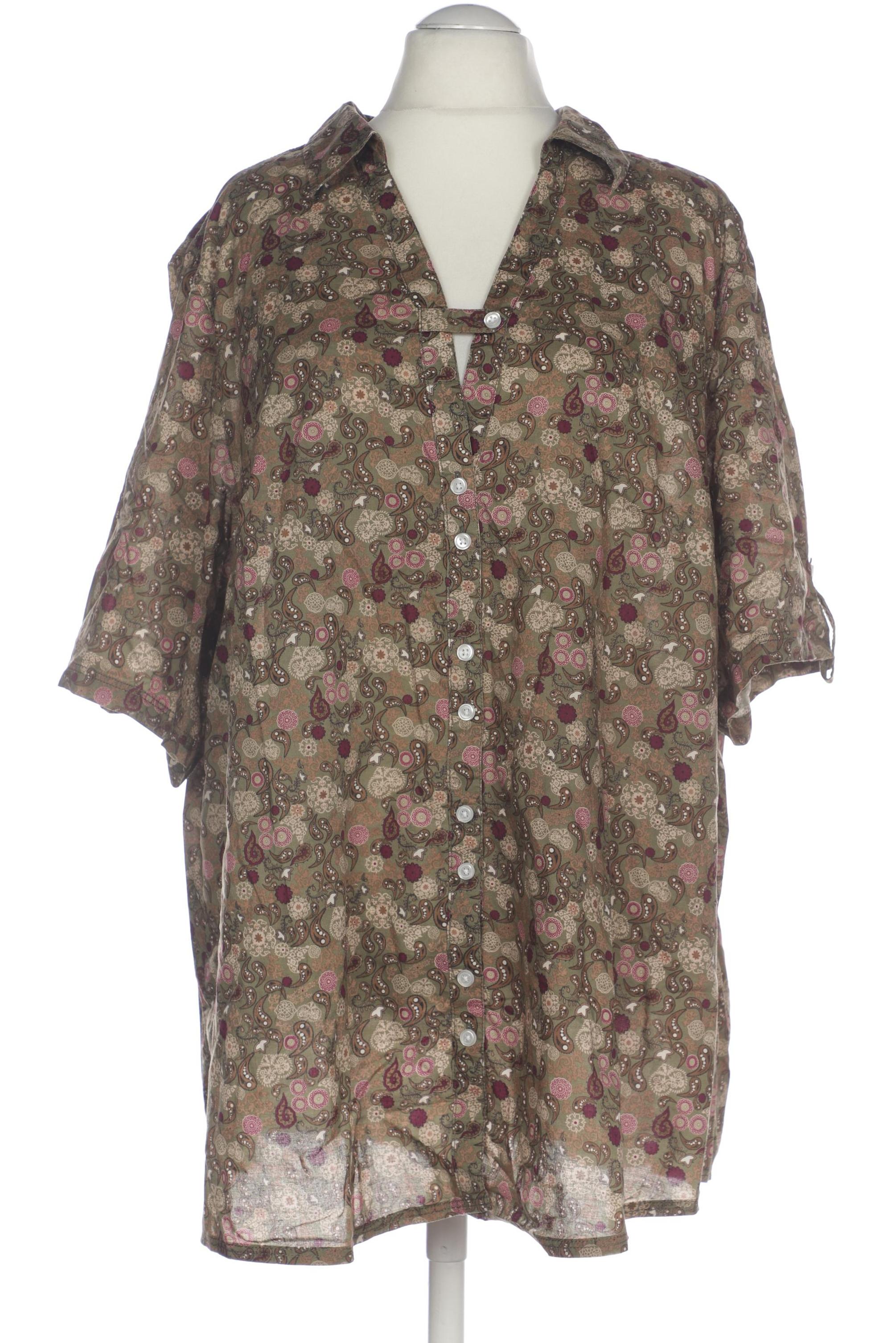 

Ulla Popken Damen Bluse, grün, Gr. 54