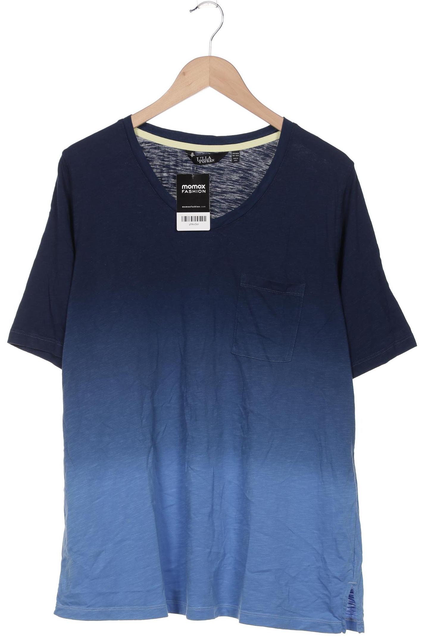 

Ulla Popken Damen T-Shirt, blau, Gr. 46