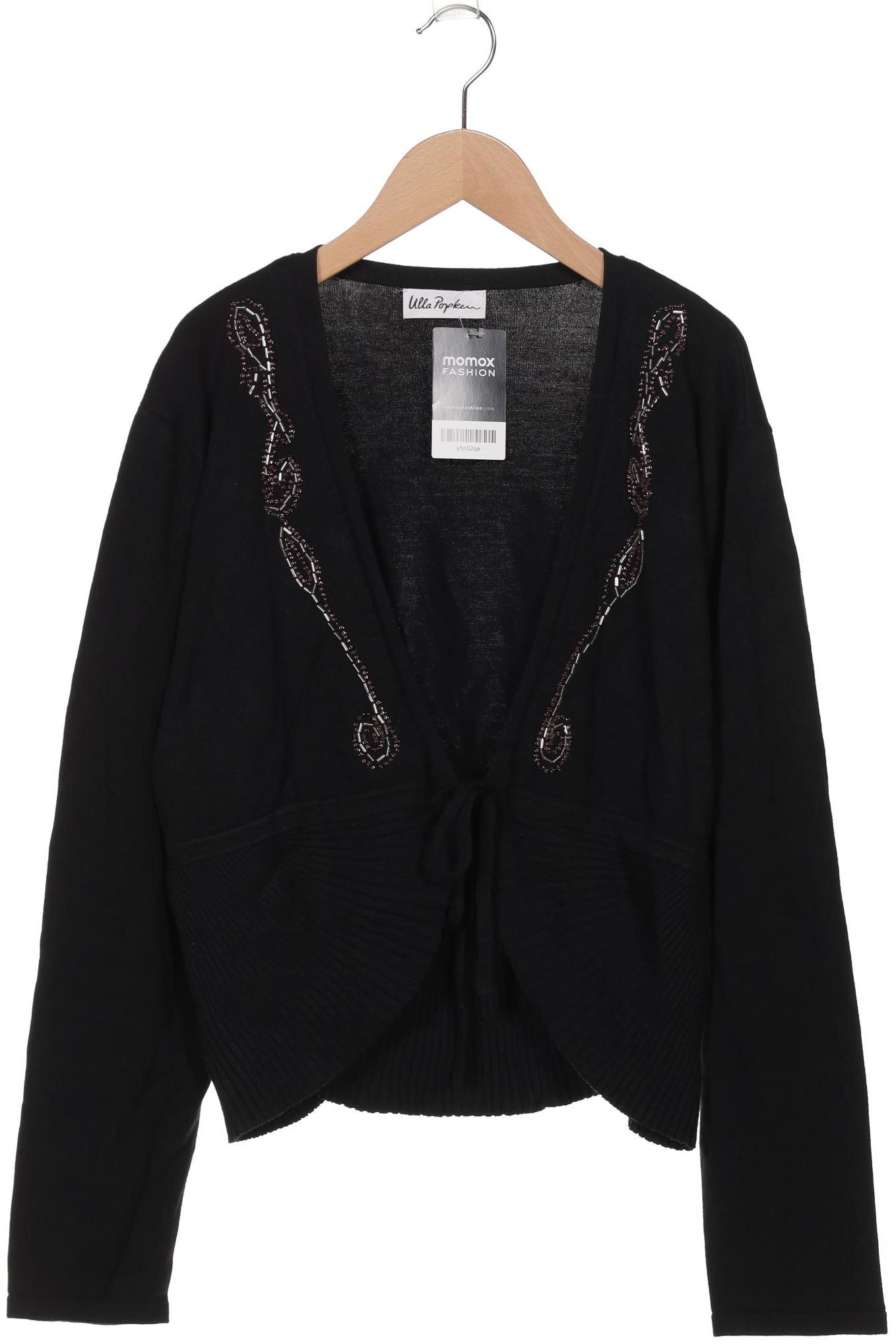 

Ulla Popken Damen Strickjacke, schwarz, Gr. 46