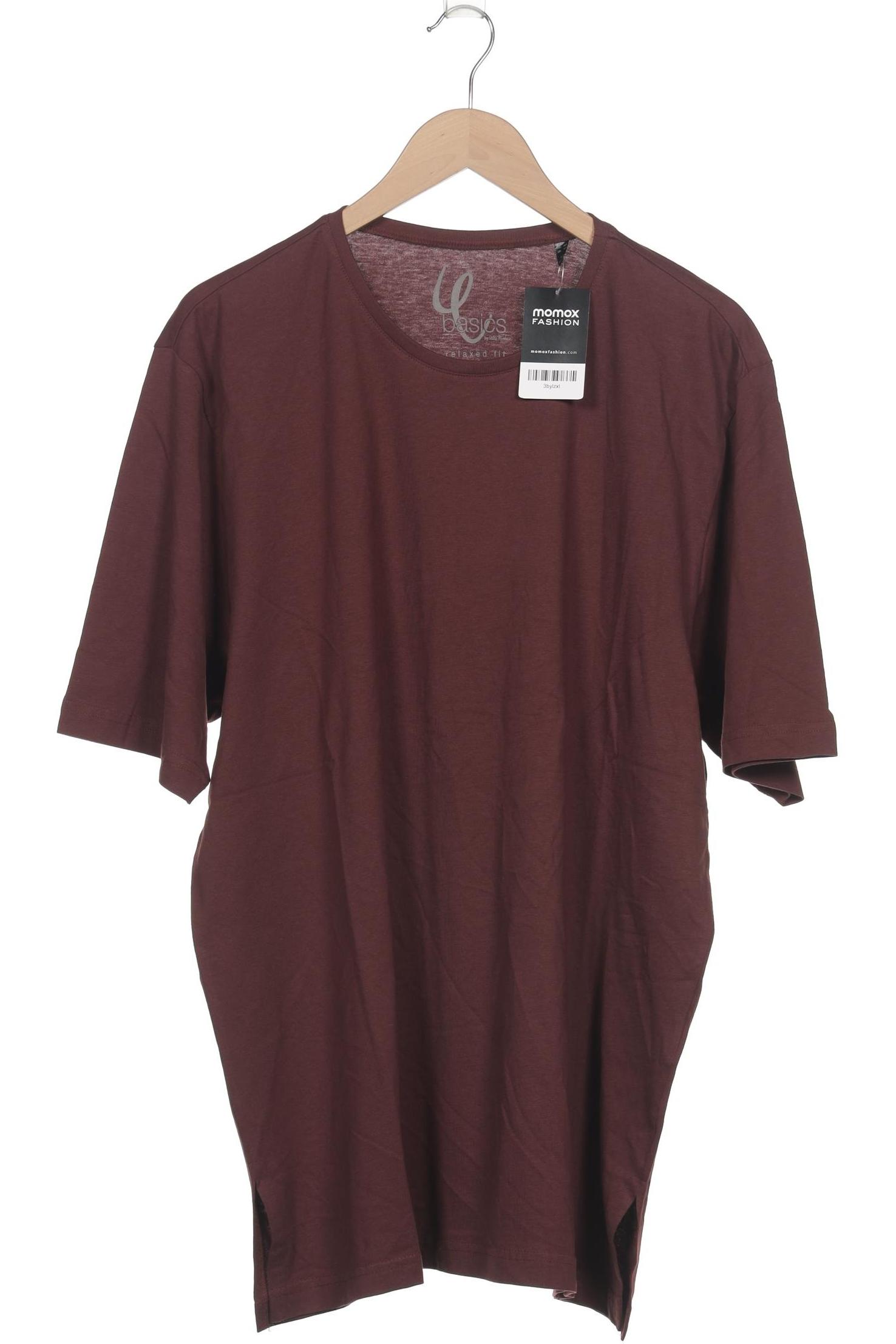 

Ulla Popken Damen T-Shirt, bordeaux, Gr. 46