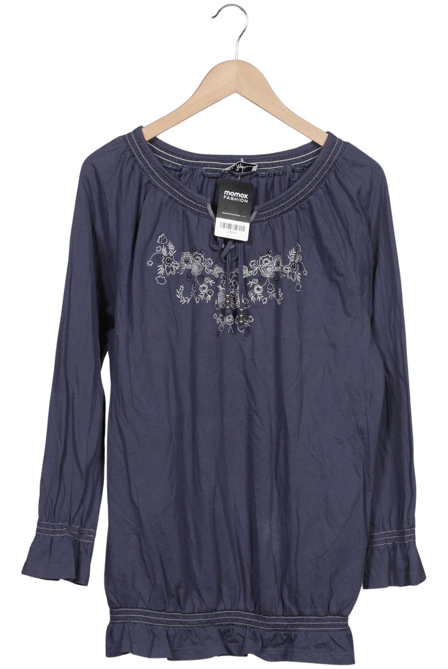 

Ulla Popken Damen Langarmshirt, marineblau, Gr. 46