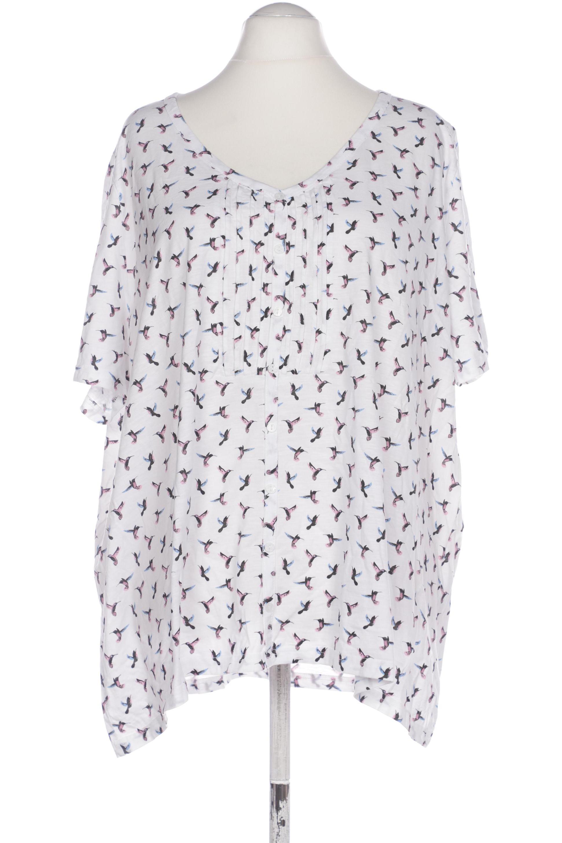 

Ulla Popken Damen T-Shirt, weiß, Gr. 54