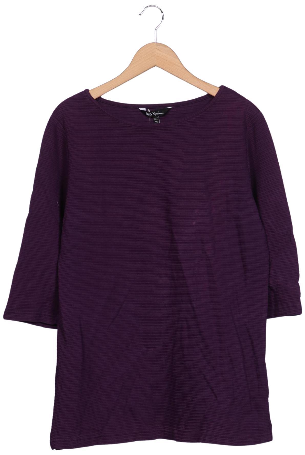 

Ulla Popken Damen Langarmshirt, flieder, Gr. 42