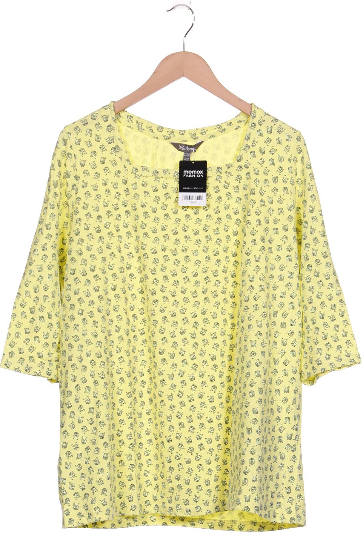 

Ulla Popken Damen Langarmshirt, gelb