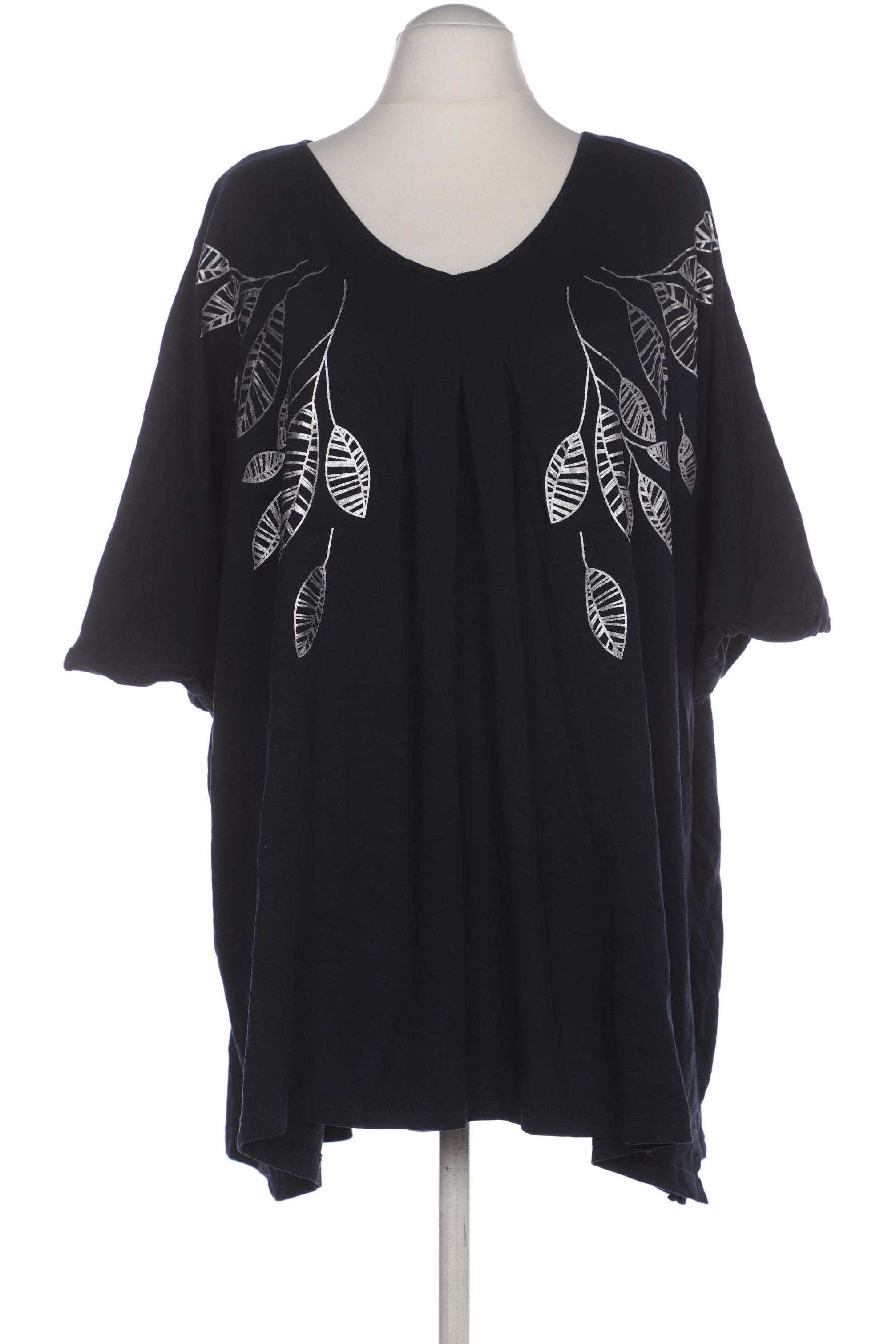 

Ulla Popken Damen T-Shirt, marineblau, Gr. 62
