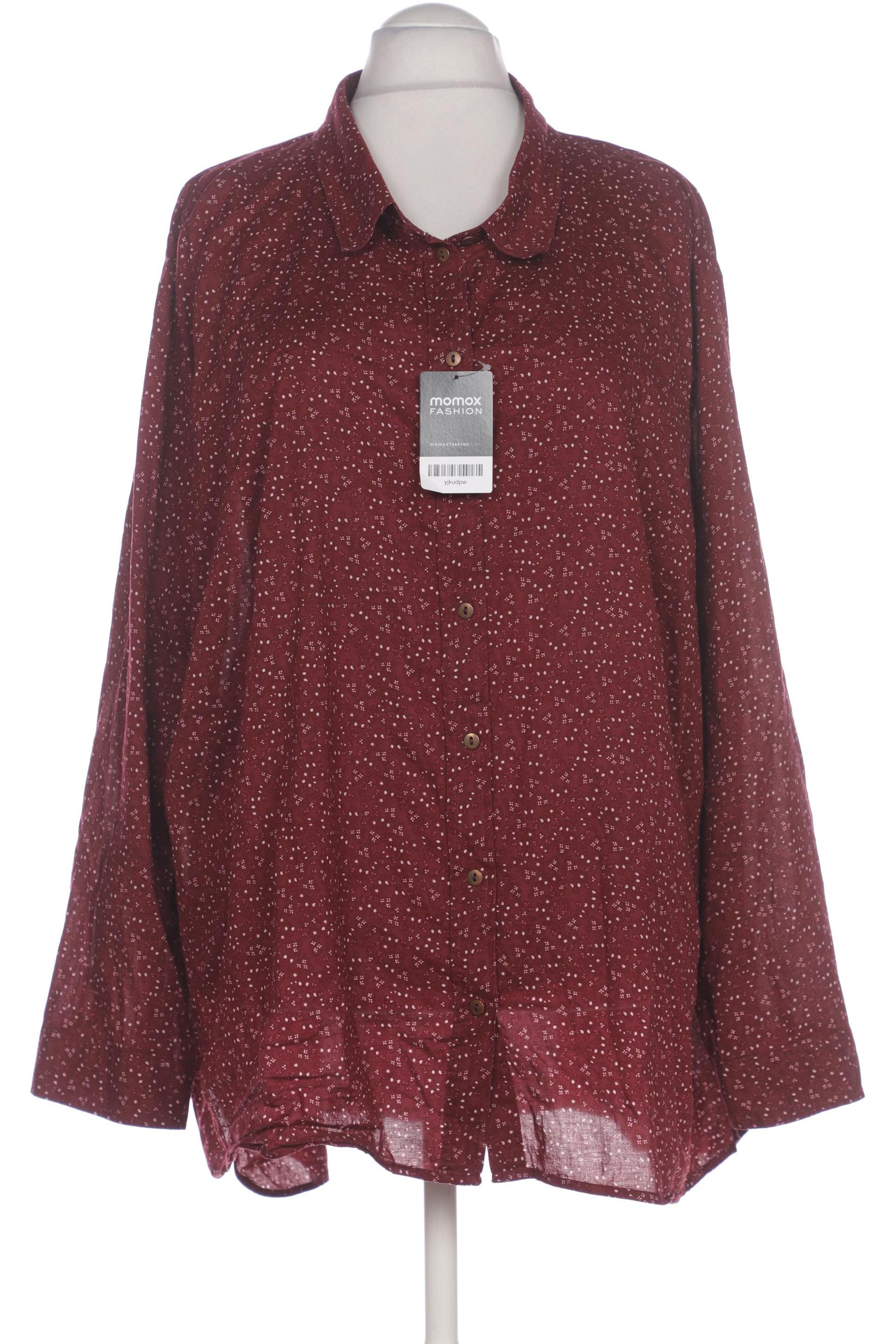 

Ulla Popken Damen Bluse, bordeaux, Gr. 58