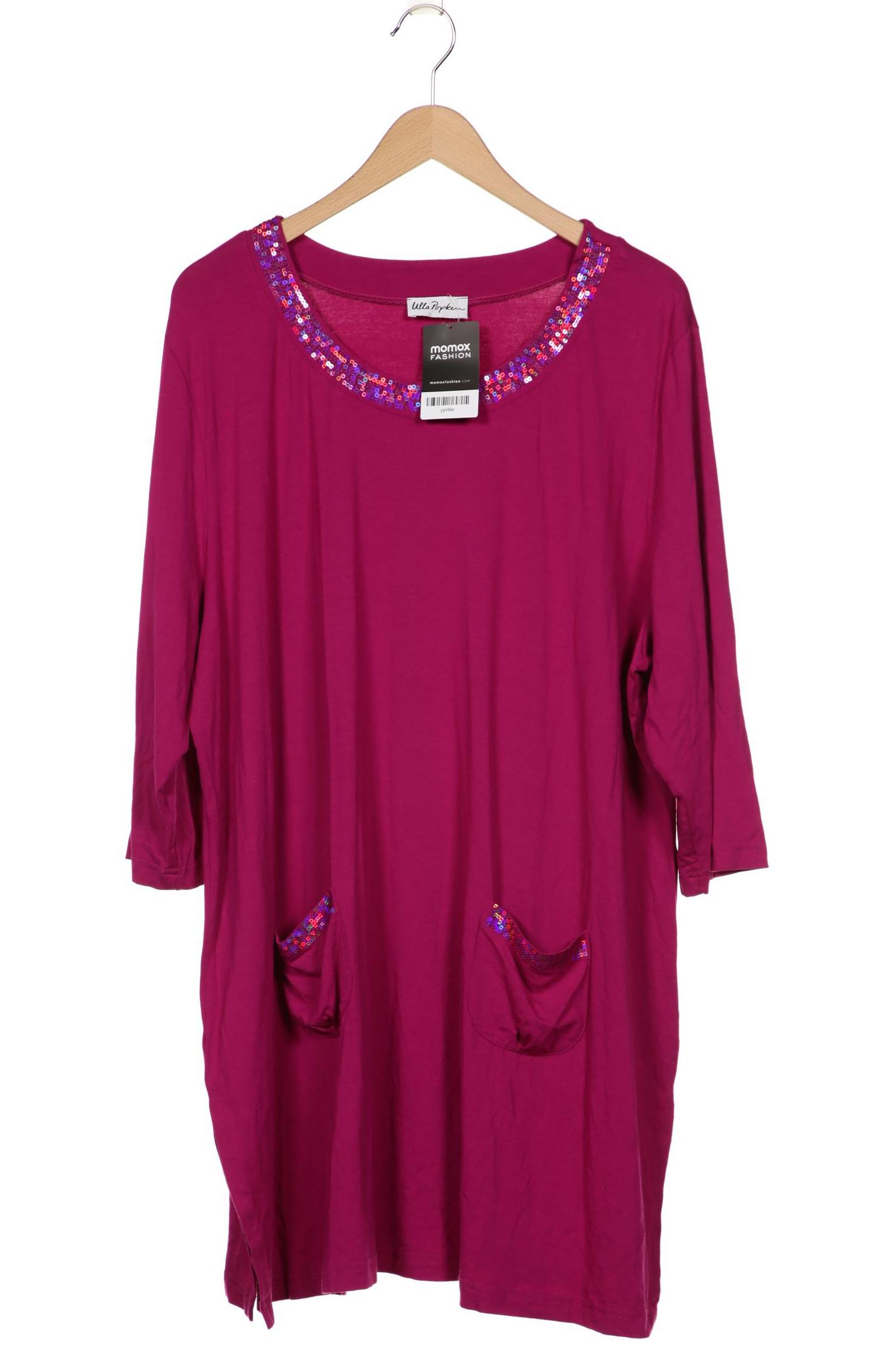 

Ulla Popken Damen Langarmshirt, pink, Gr. 28
