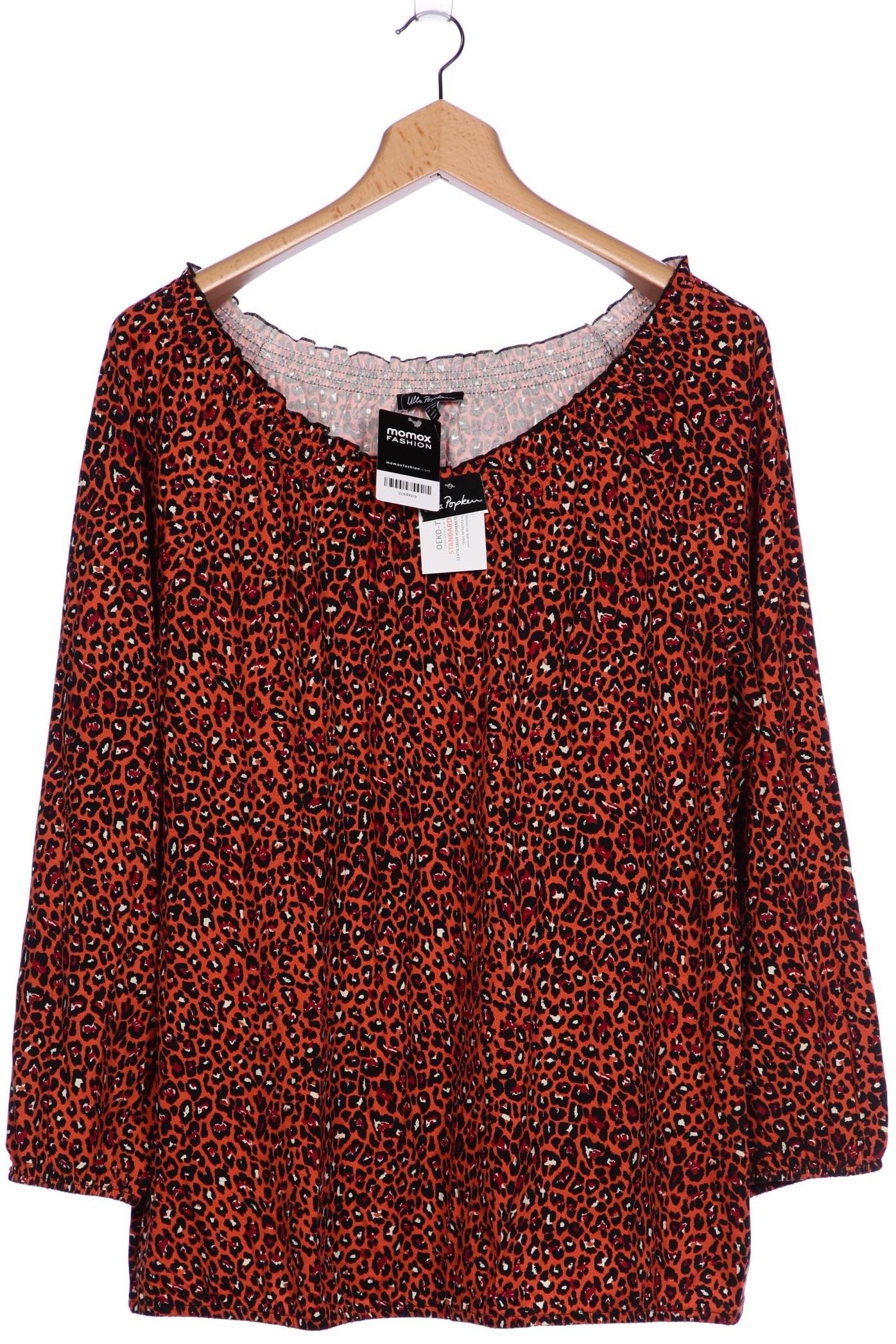 

Ulla Popken Damen Langarmshirt, orange, Gr. 50