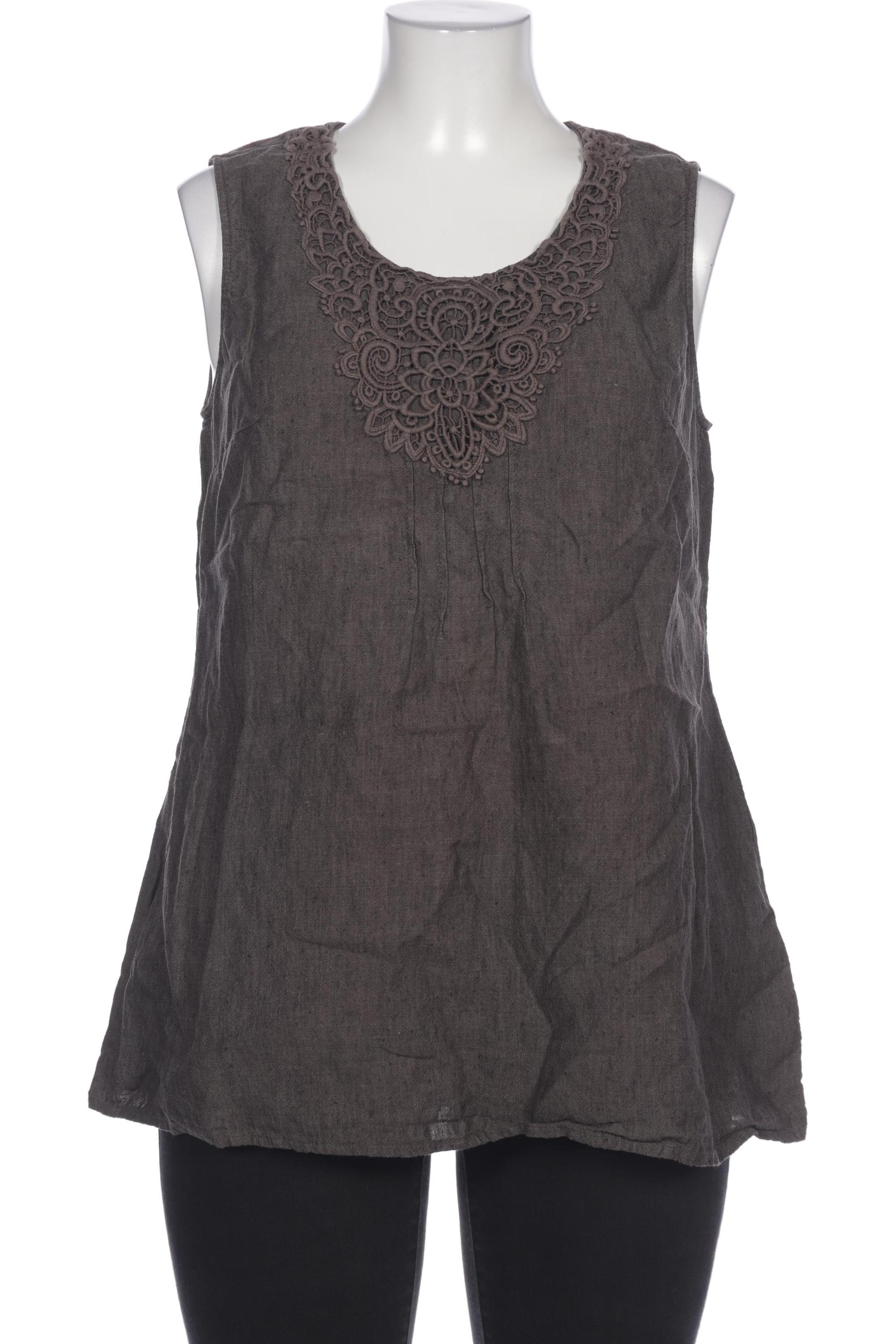 

Ulla Popken Damen Bluse, grau, Gr. 42