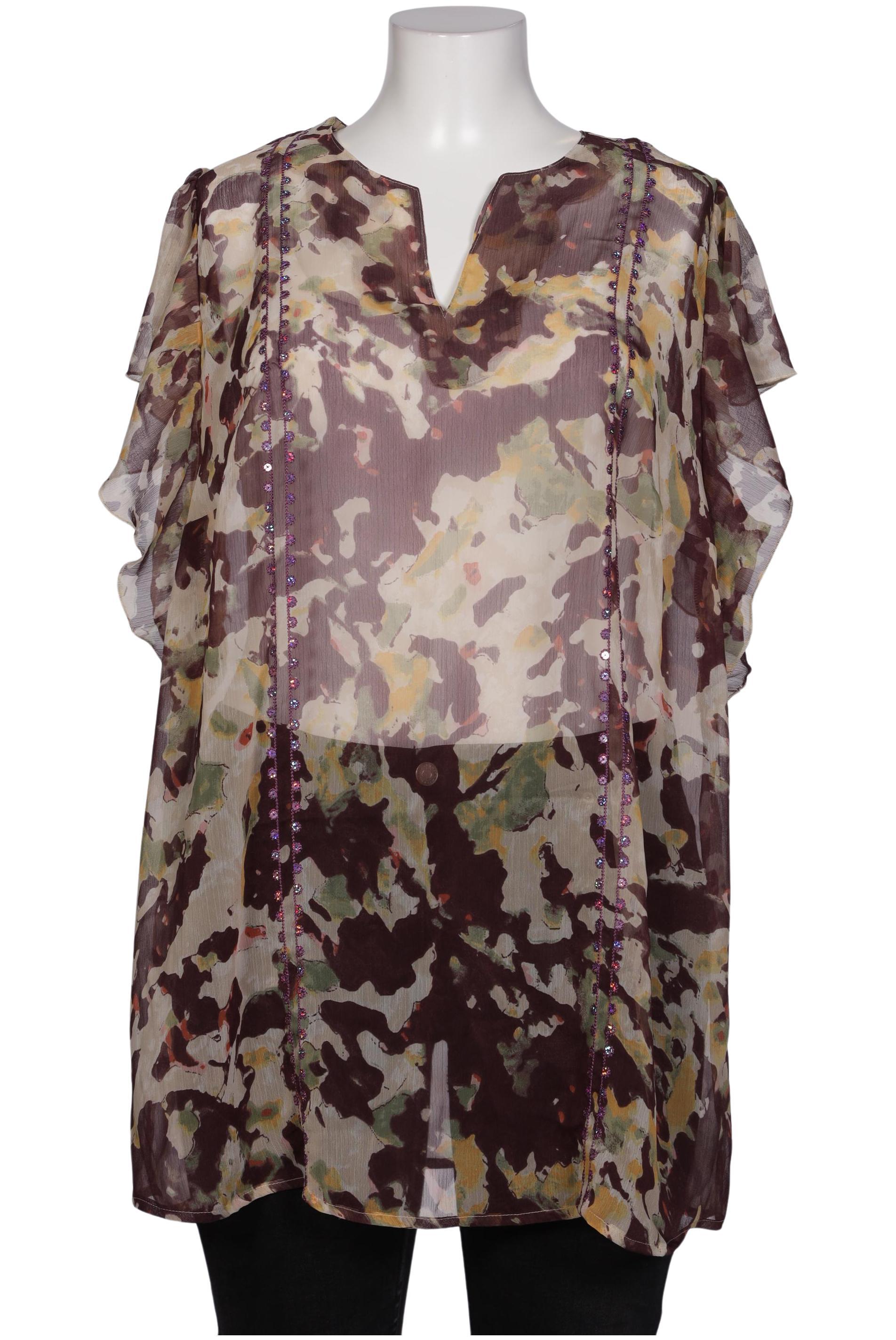 

Ulla Popken Damen Bluse, bordeaux, Gr. 50