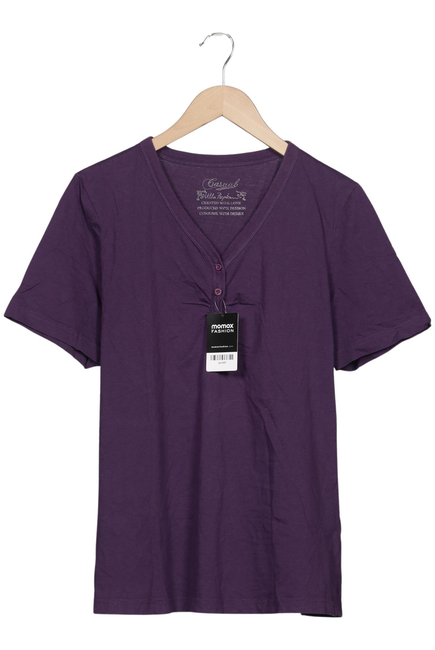 

Ulla Popken Damen T-Shirt, flieder, Gr. 42