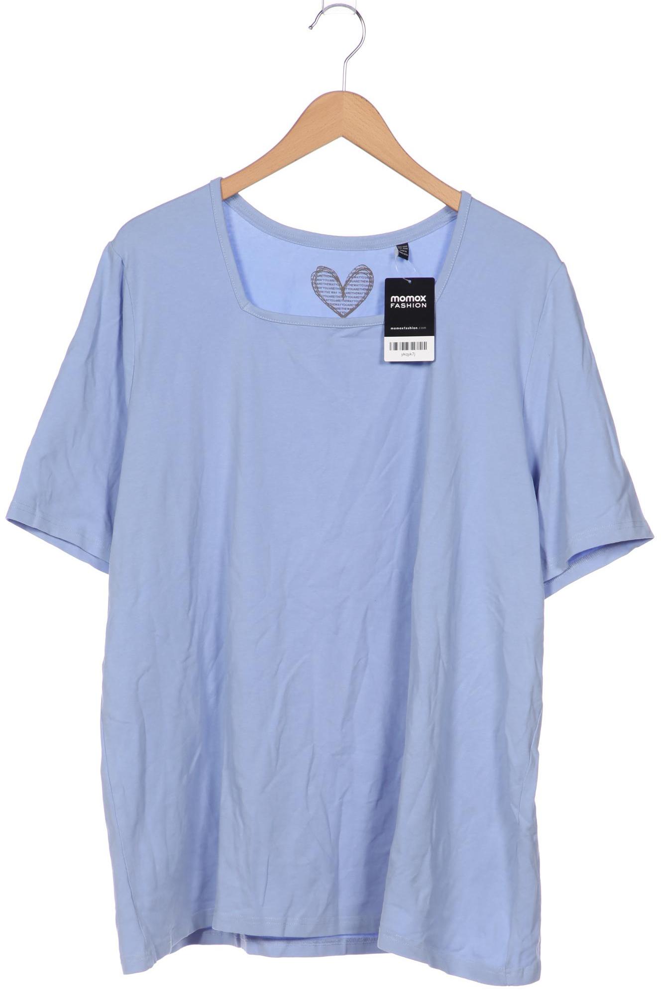 

Ulla Popken Damen T-Shirt, hellblau, Gr. 50