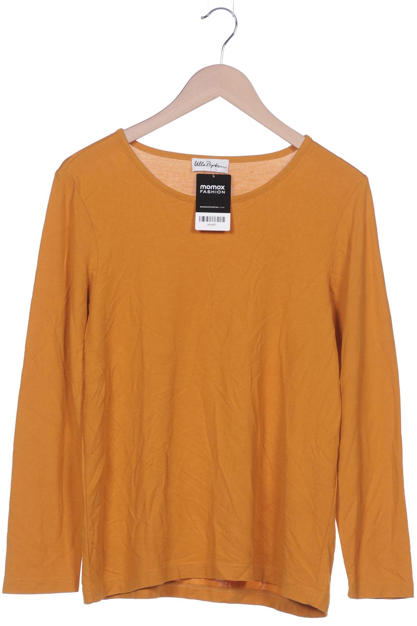 

Ulla Popken Damen Langarmshirt, gelb