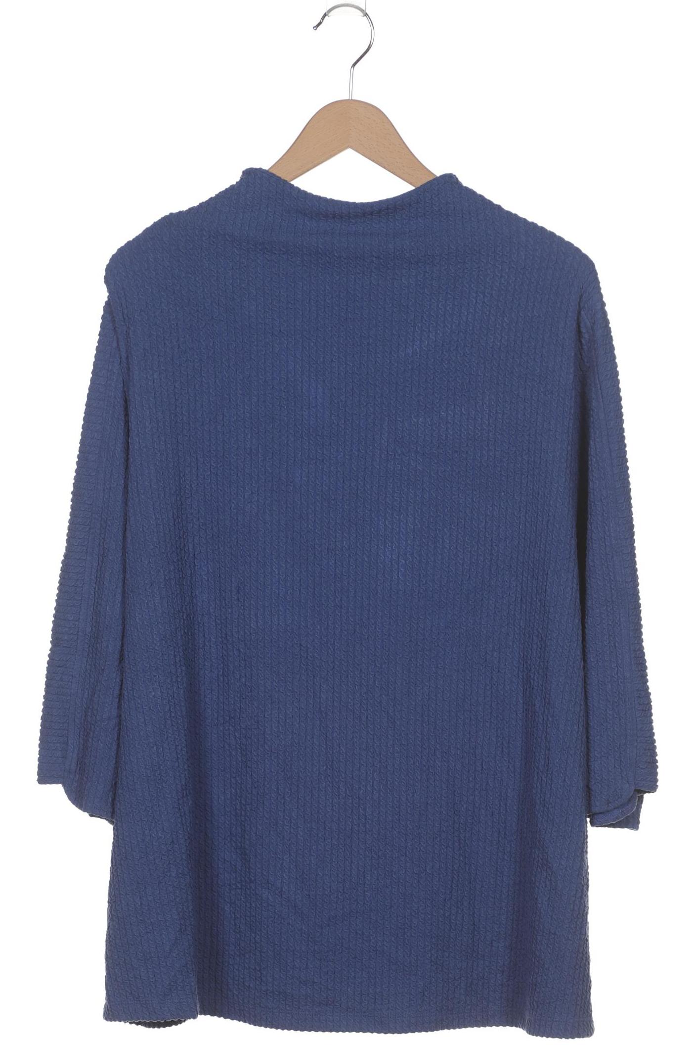 

Ulla Popken Damen Langarmshirt, blau, Gr. 50