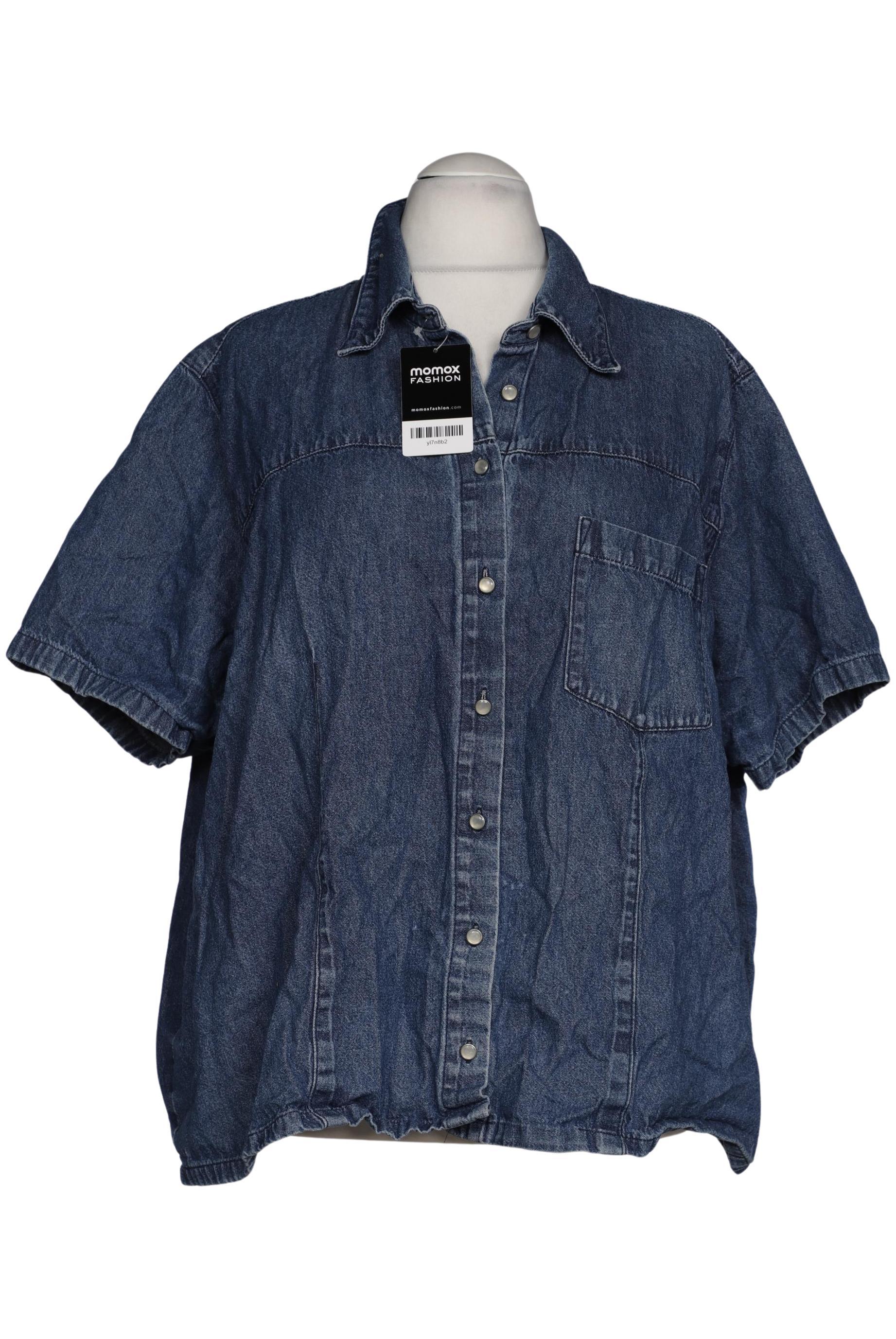 

Ulla Popken Damen Bluse, blau, Gr. 52