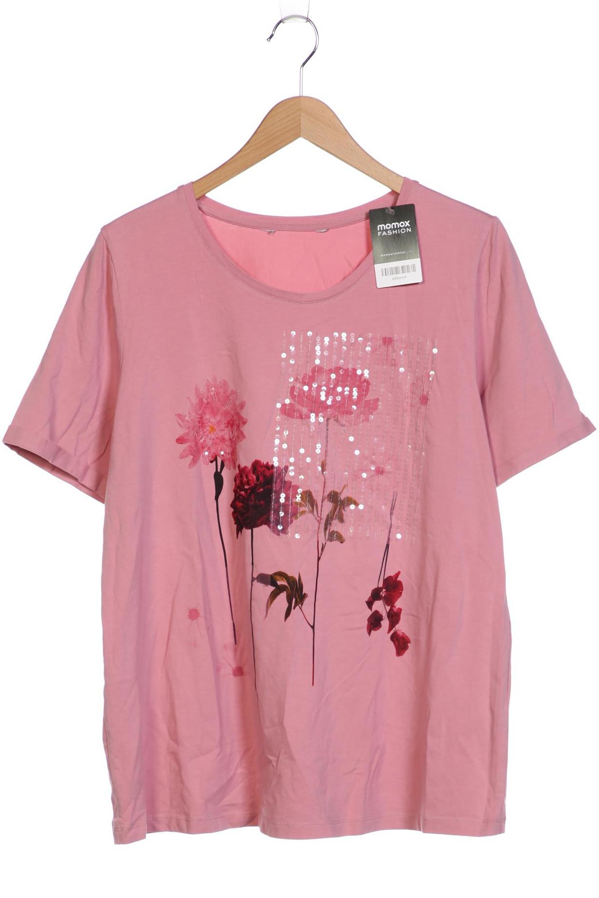 

Ulla Popken Damen T-Shirt, pink, Gr. 48