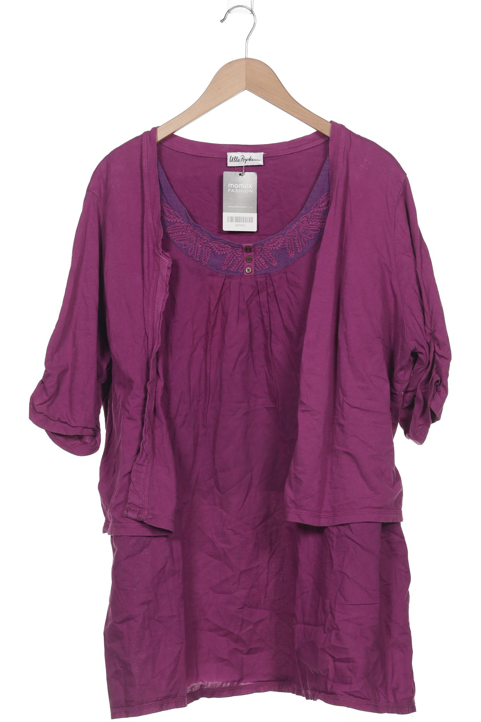 

Ulla Popken Damen Langarmshirt, flieder, Gr. 42