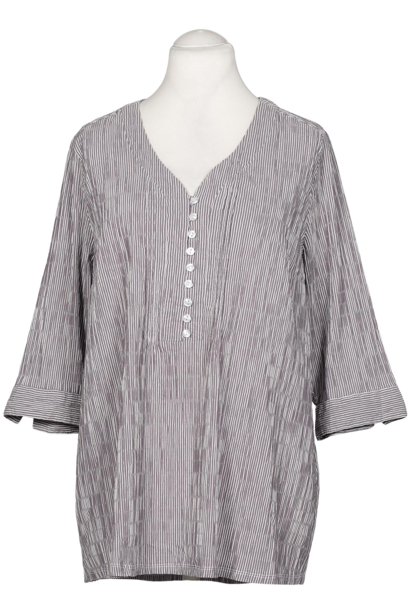 

Ulla Popken Damen Bluse, grau, Gr. 46