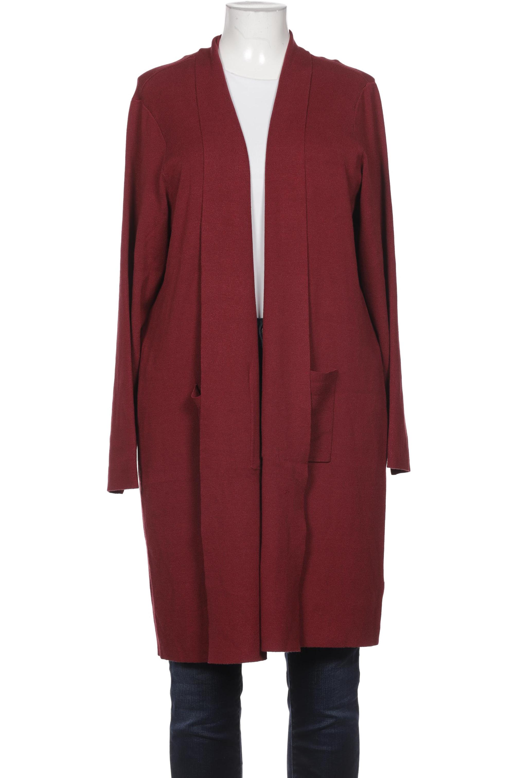 

Ulla Popken Damen Strickjacke, bordeaux, Gr. 48