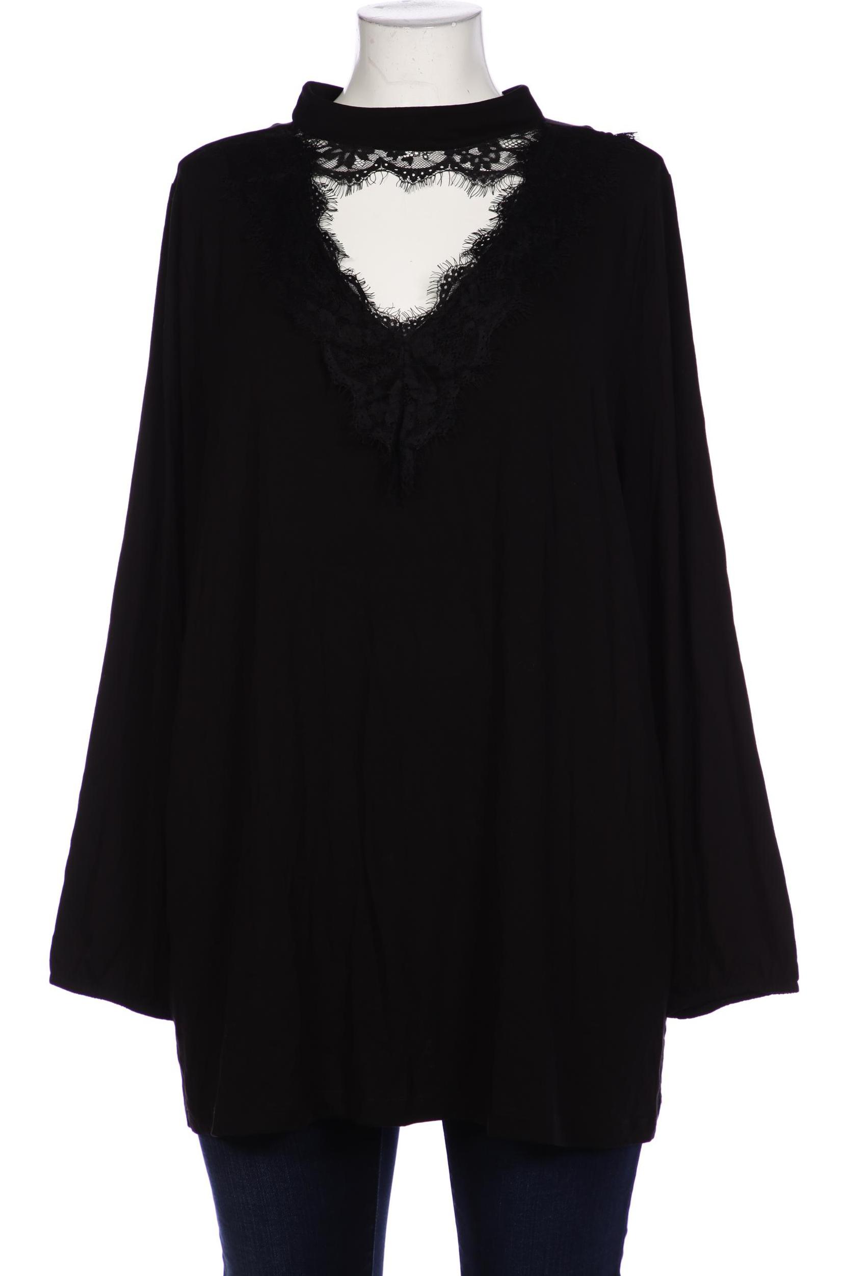 

Ulla Popken Damen Langarmshirt, schwarz, Gr. 50