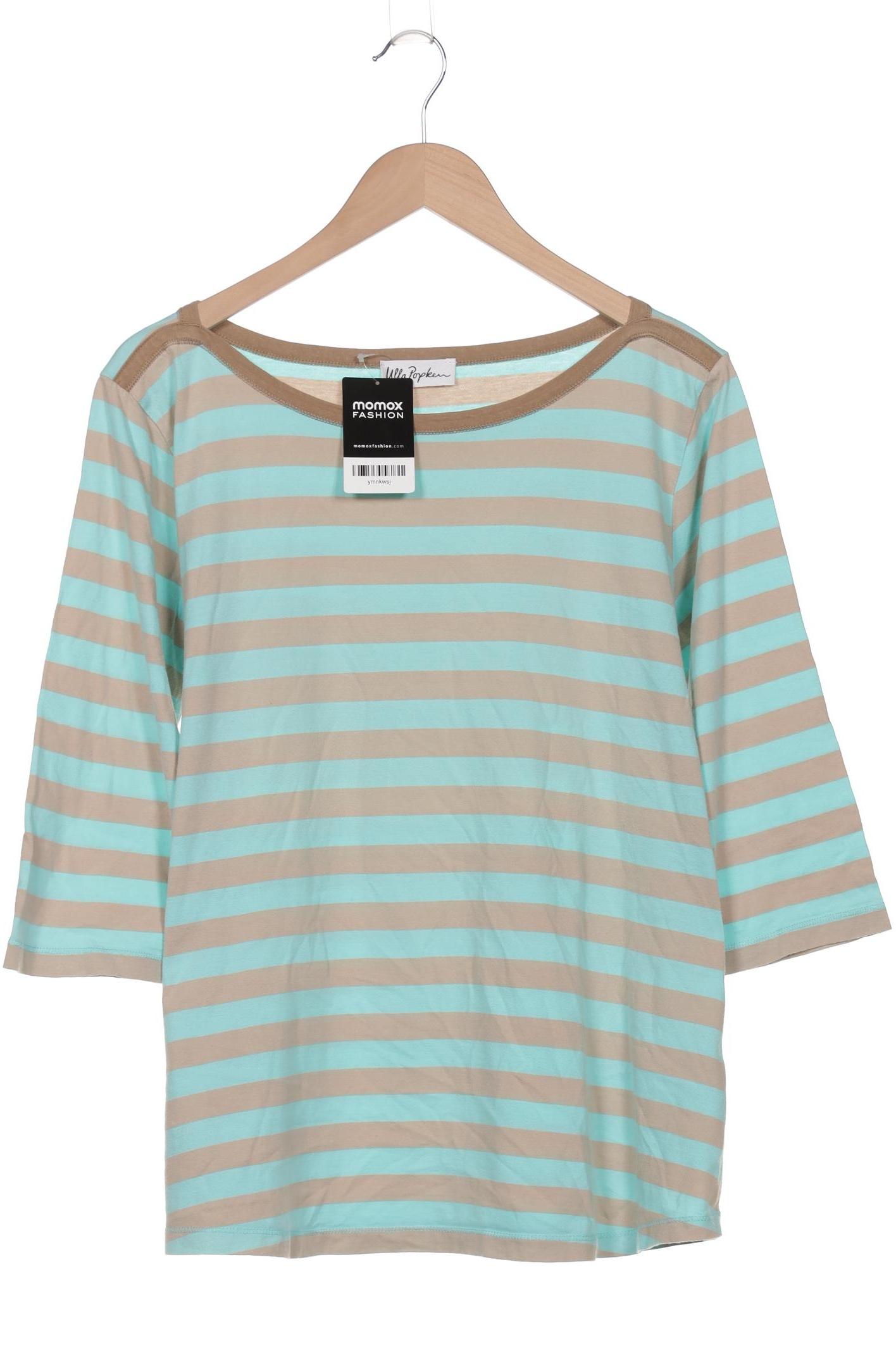 

Ulla Popken Damen Langarmshirt, blau, Gr. 46