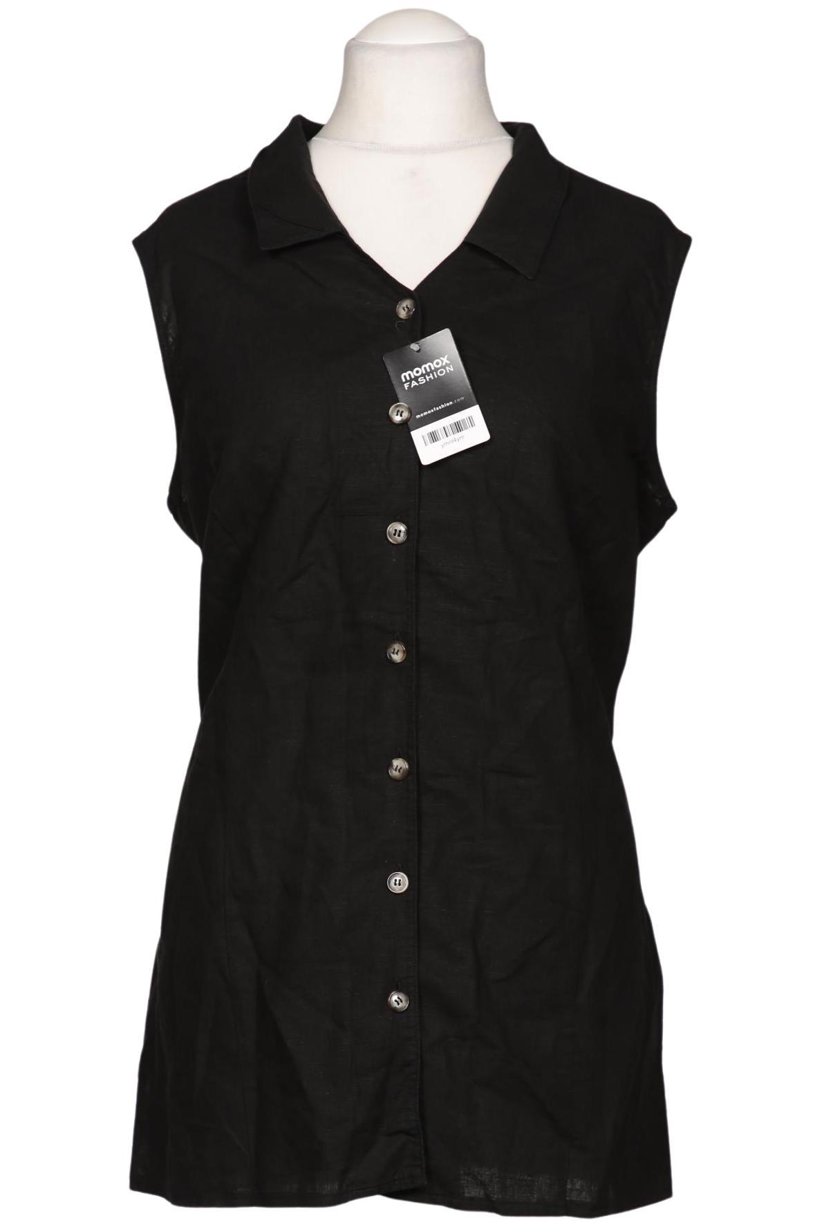 

Ulla Popken Damen Bluse, schwarz, Gr. 48