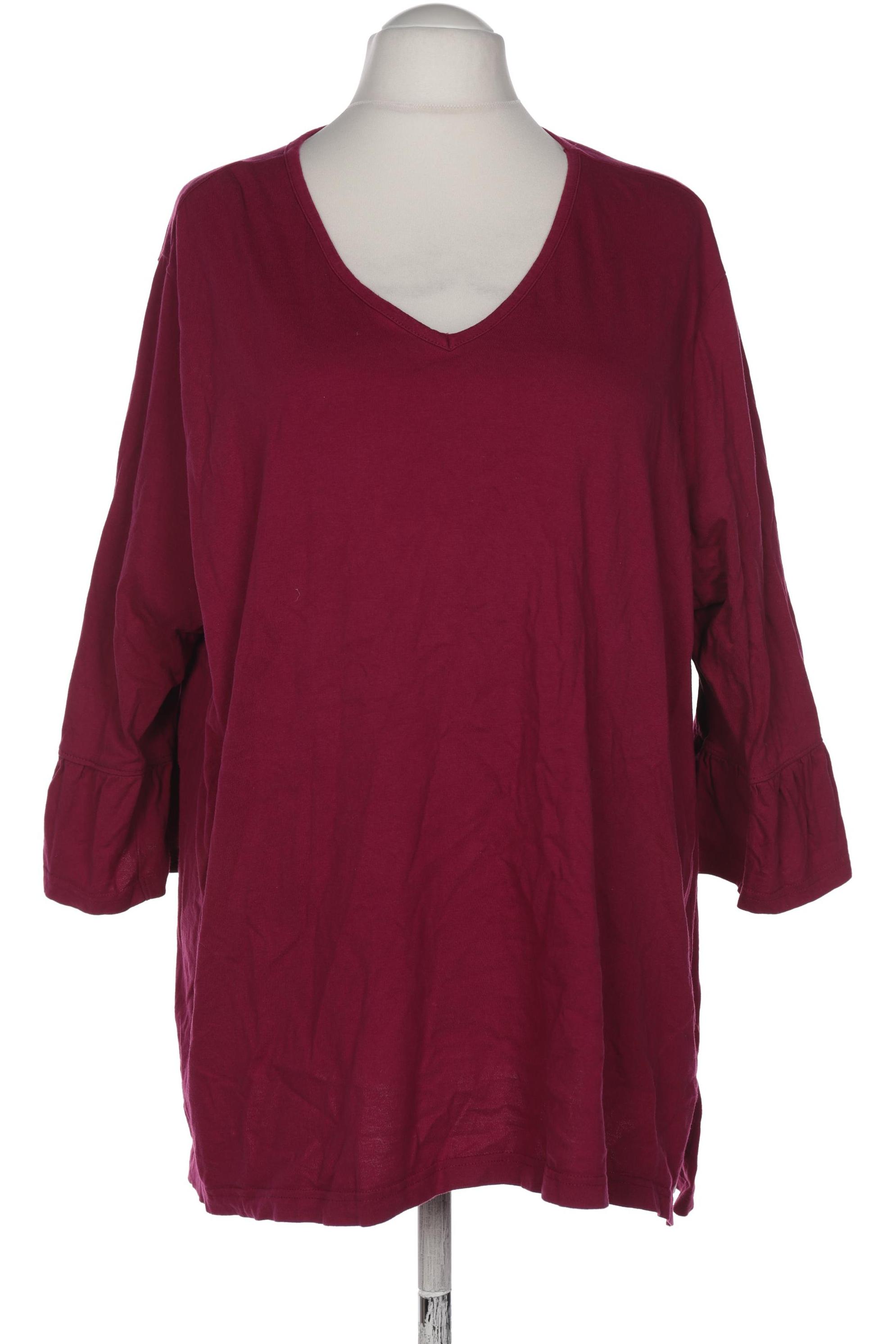 

Ulla Popken Damen Langarmshirt, pink, Gr. 54