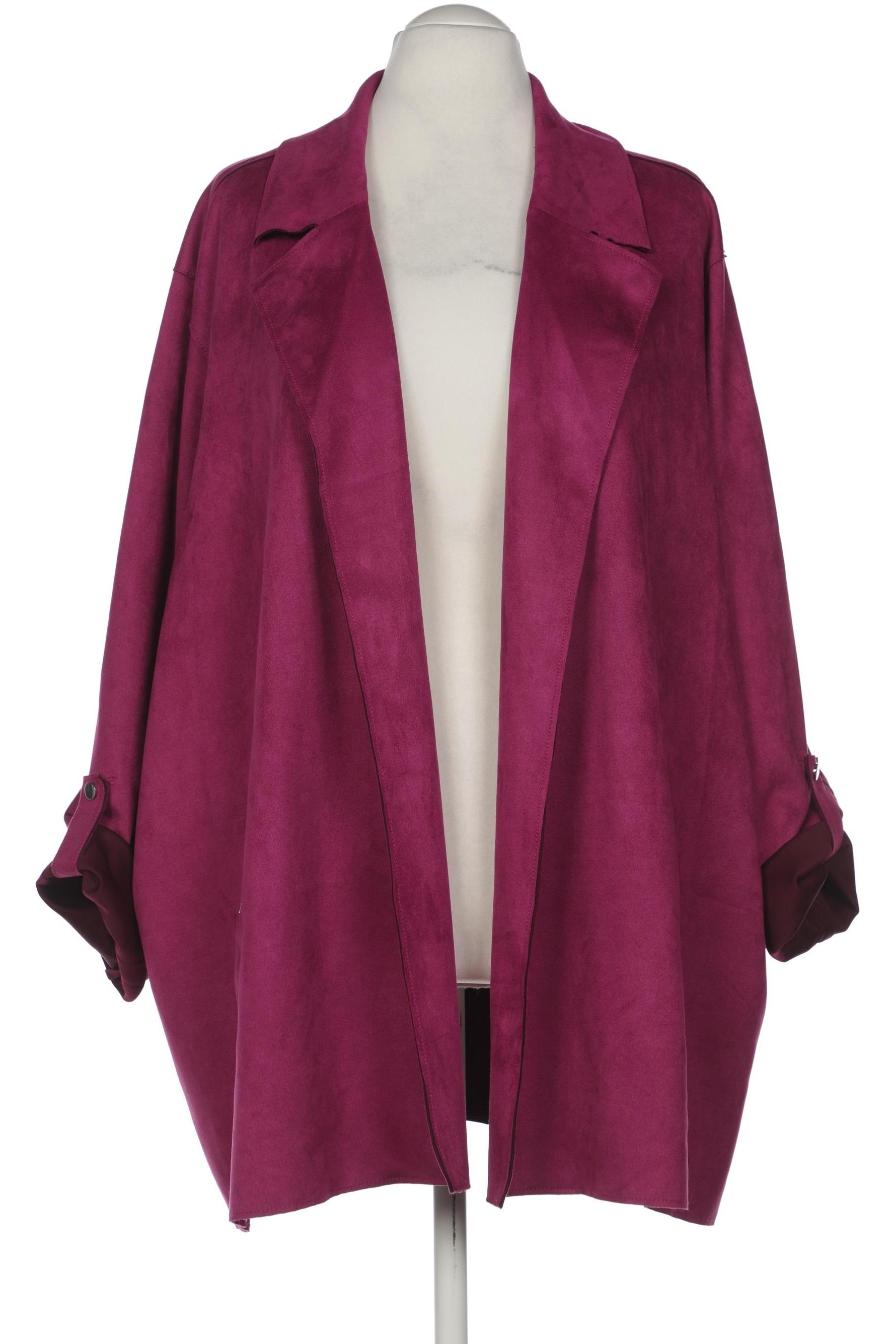 

Ulla Popken Damen Strickjacke, pink, Gr. 58