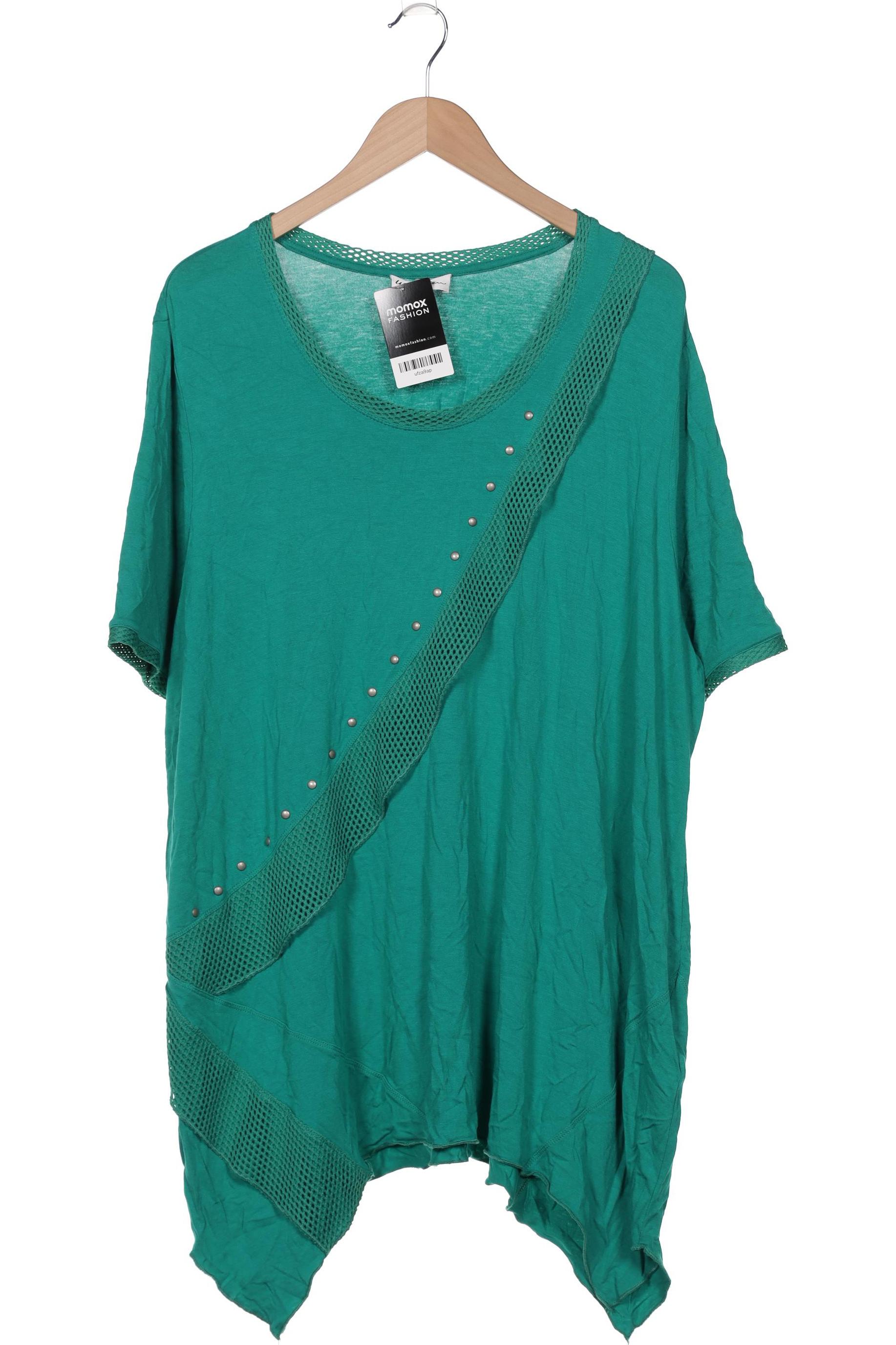 

Ulla Popken Damen T-Shirt, türkis, Gr. 50
