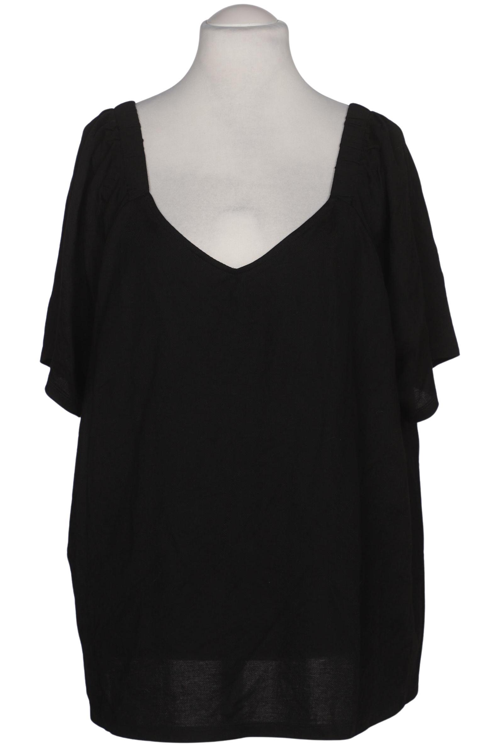 

Ulla Popken Damen Bluse, schwarz, Gr. 54