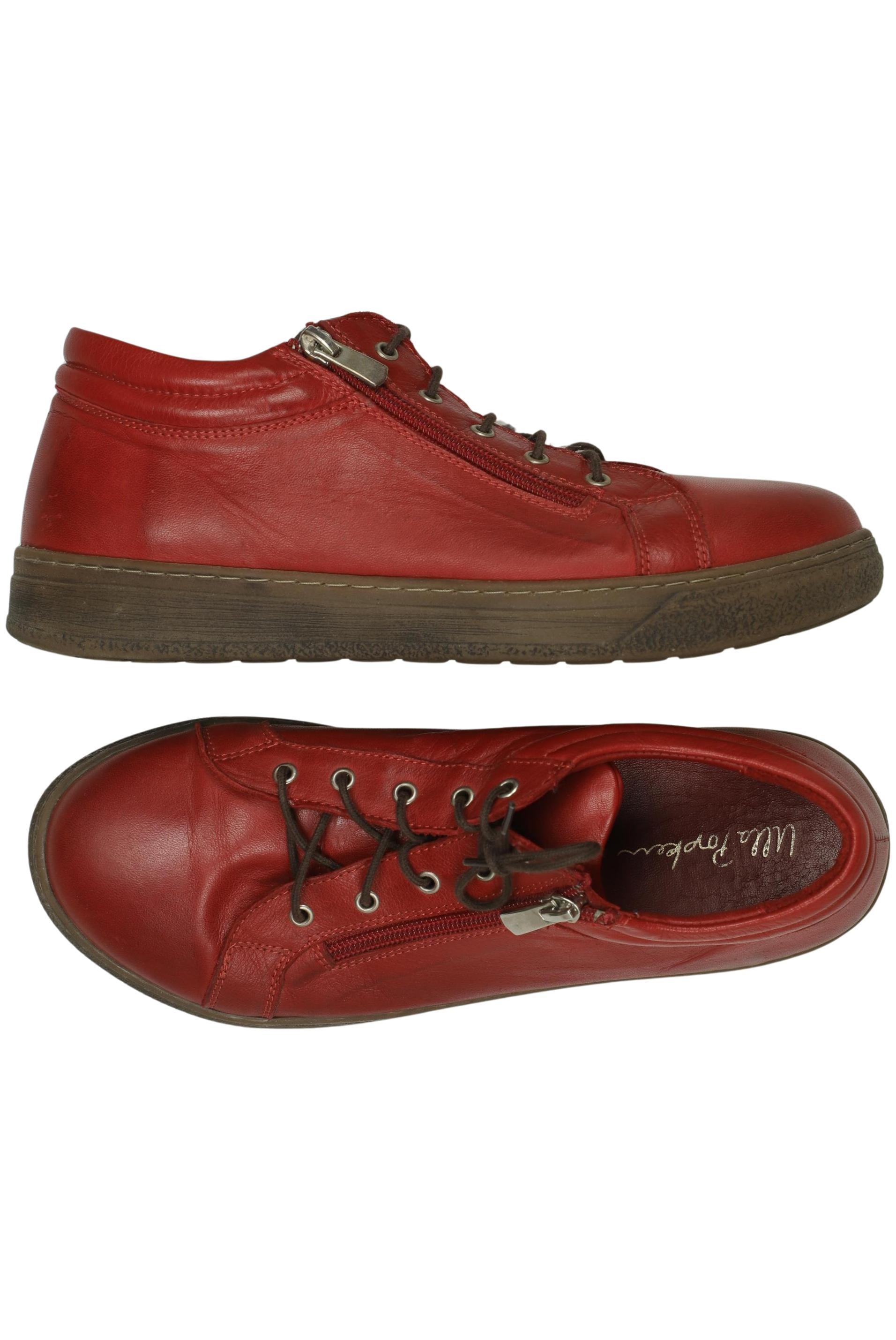 

Ulla Popken Damen Halbschuh, rot, Gr. 39