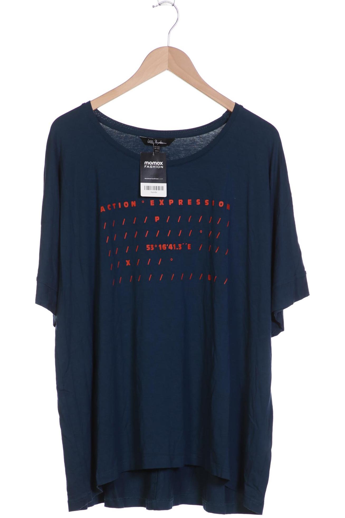

Ulla Popken Damen T-Shirt, blau