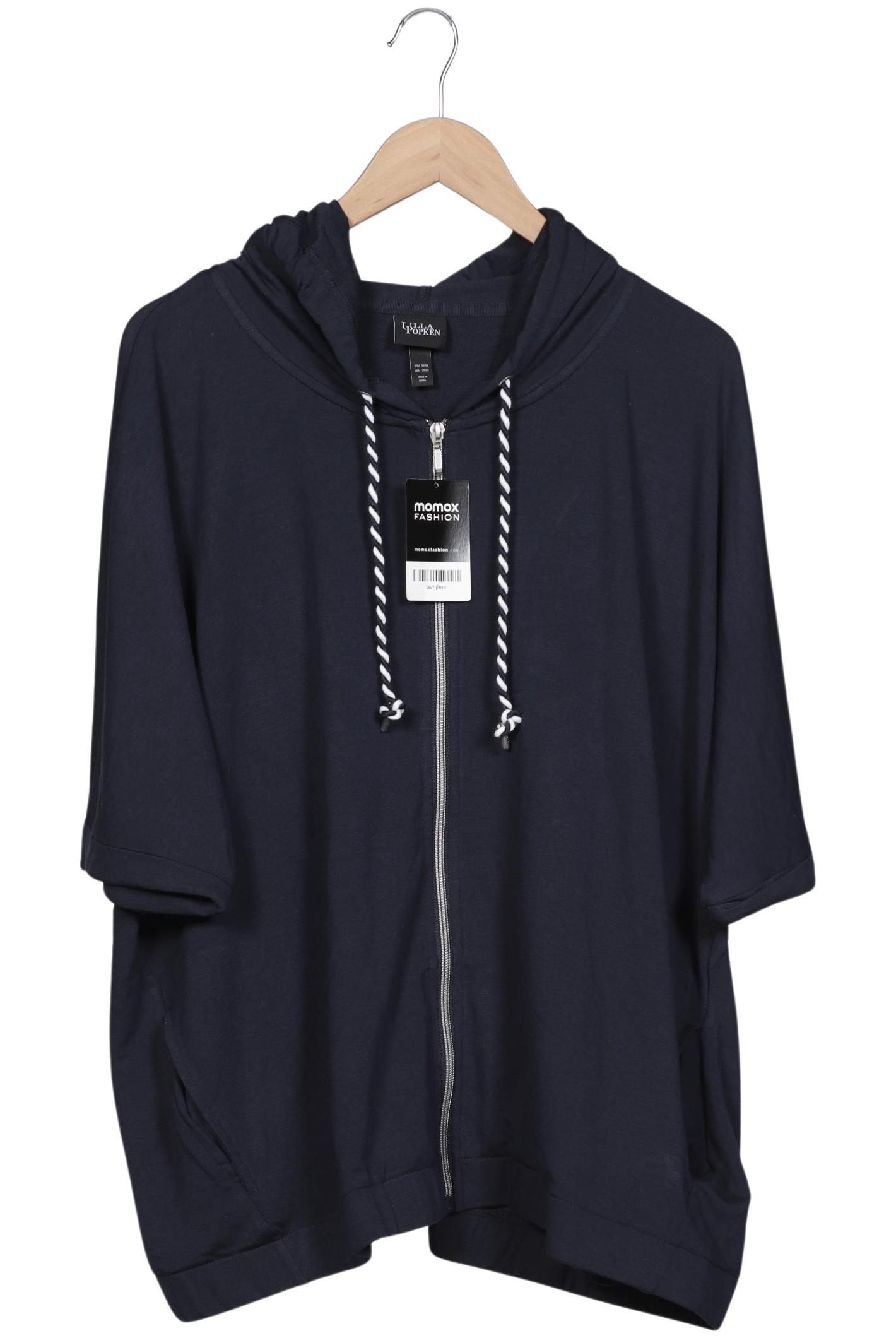 

Ulla Popken Damen Kapuzenpullover, marineblau, Gr. 50