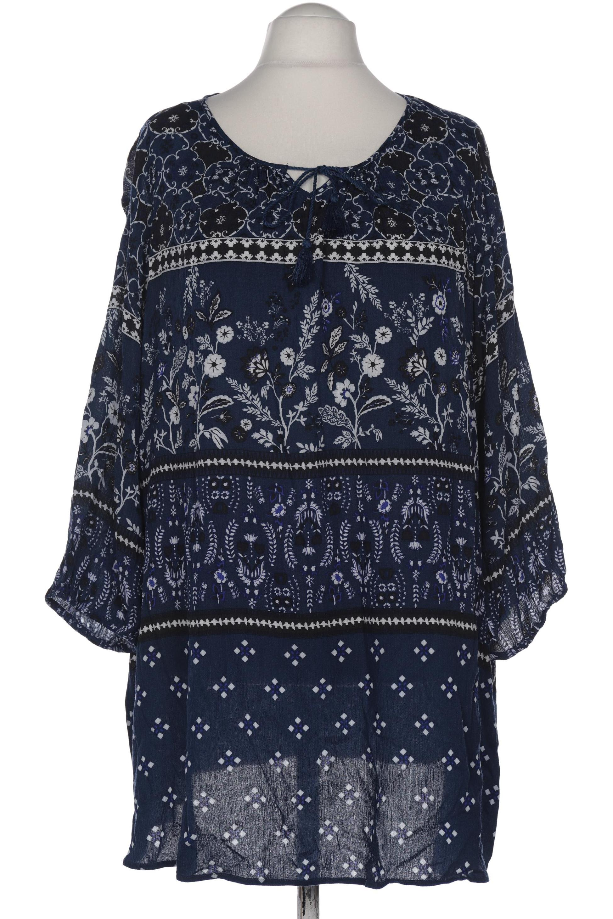 

Ulla Popken Damen Bluse, marineblau, Gr. 58