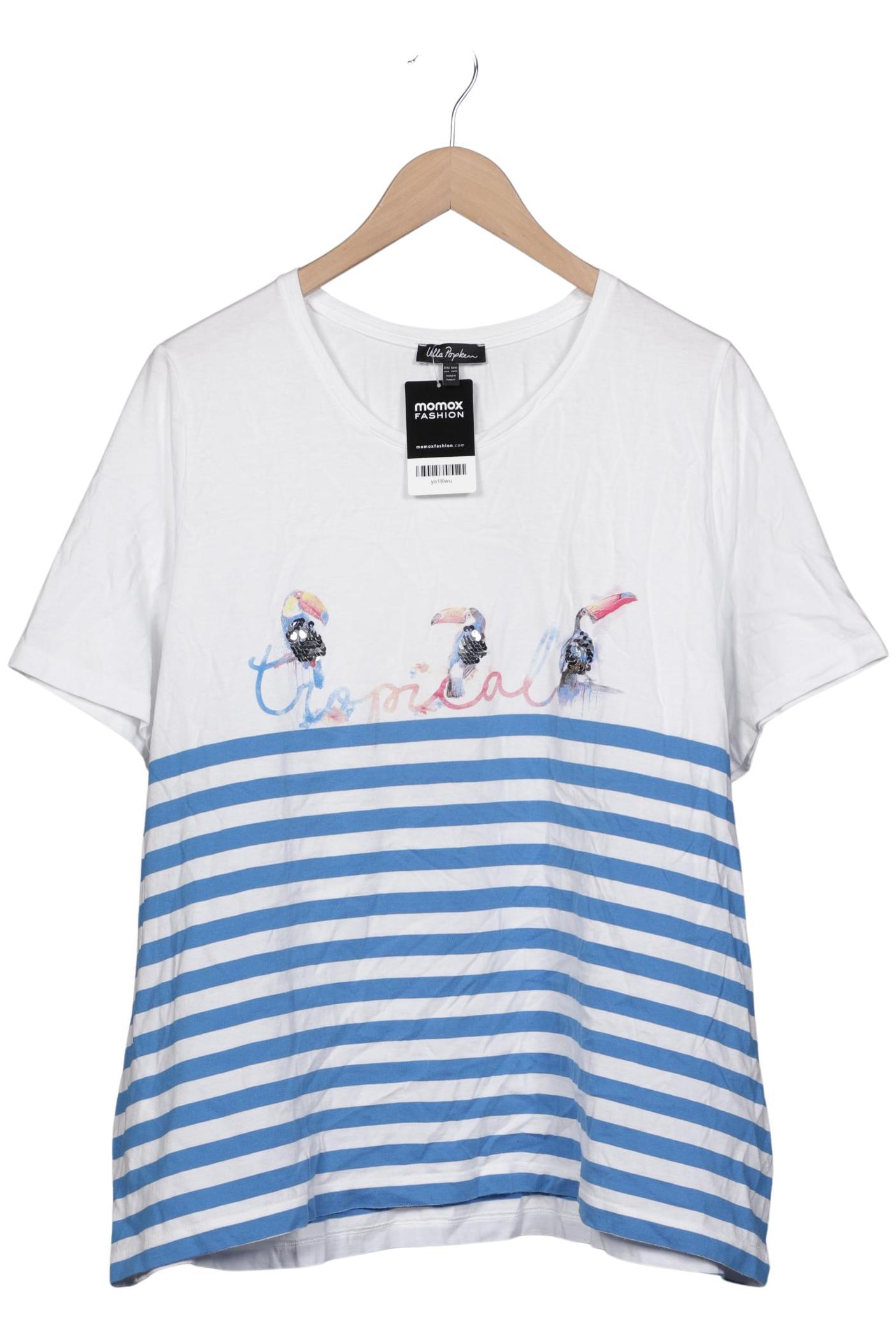 

Ulla Popken Damen T-Shirt, blau, Gr. 50
