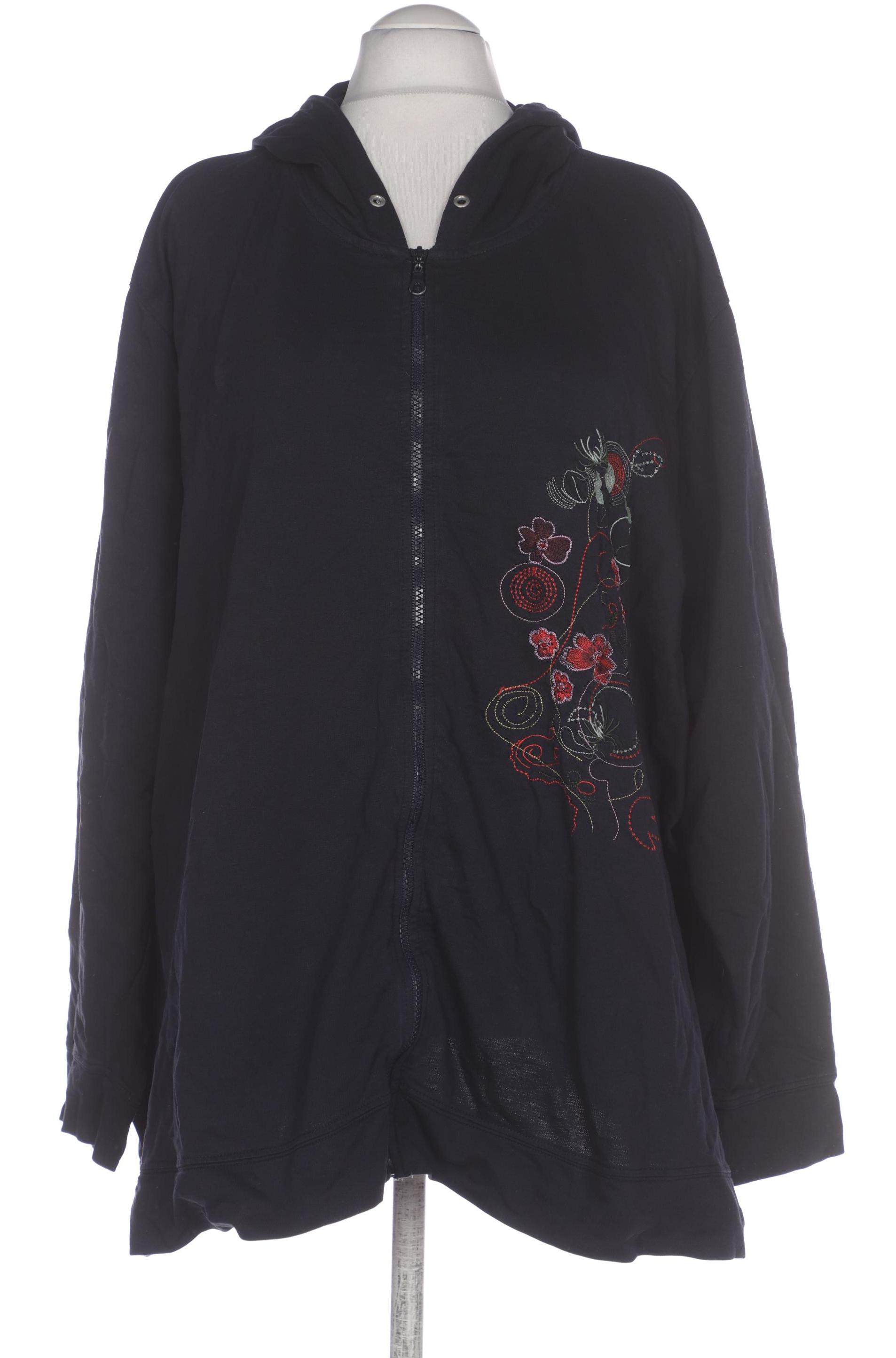 

Ulla Popken Damen Kapuzenpullover, marineblau, Gr. 62